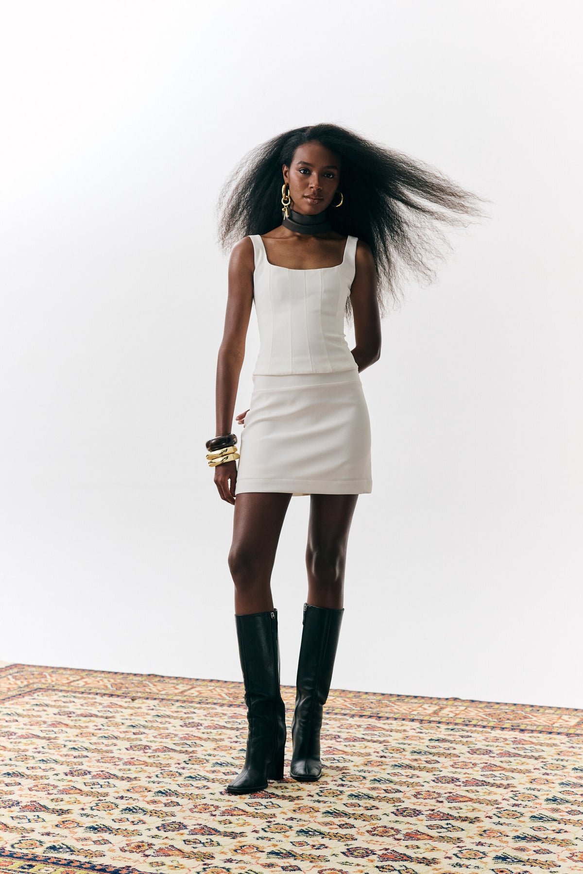 Mini Saia Emília - Off White