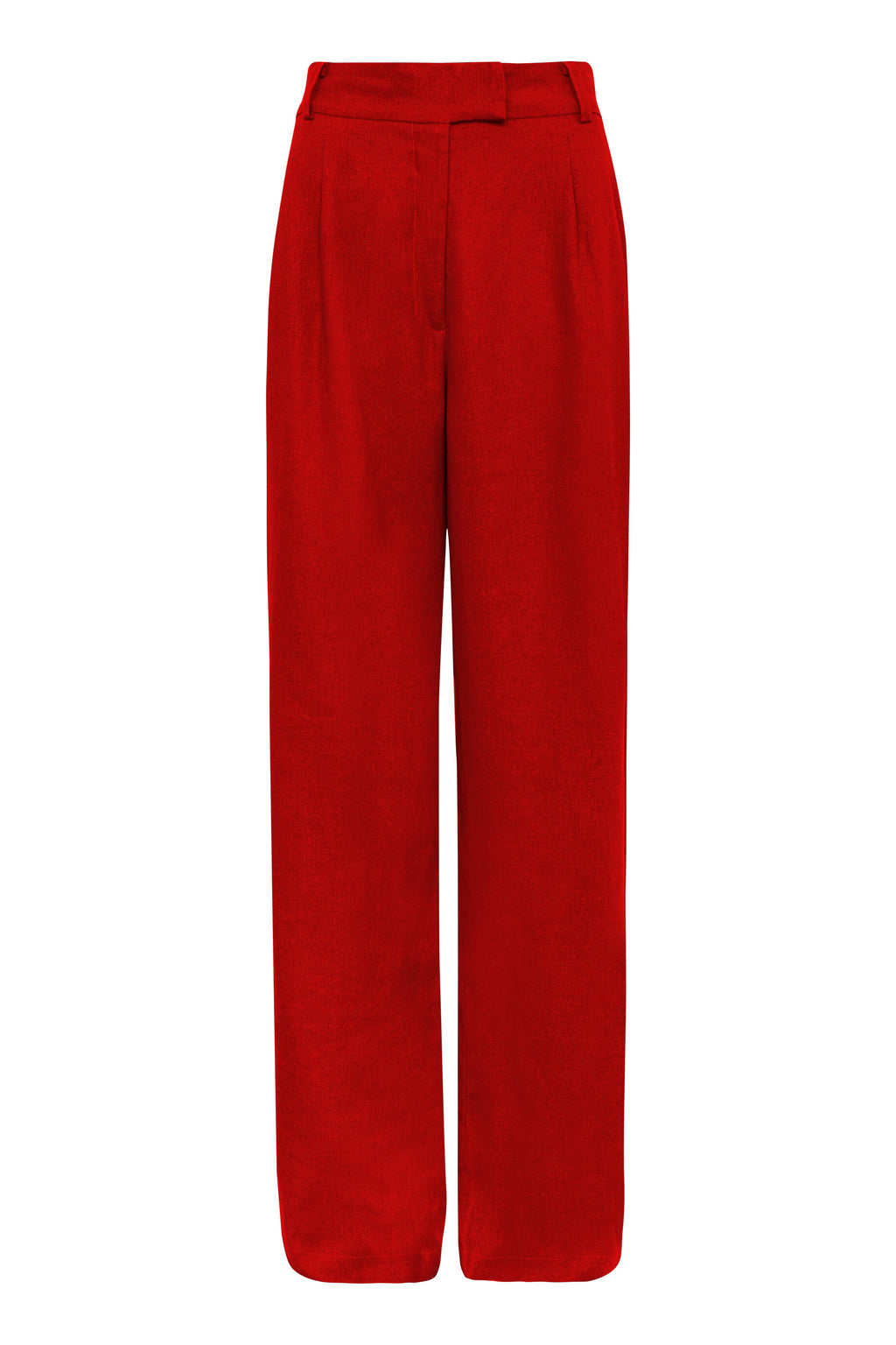Calça Pantalona De Linho Eliza - Terra