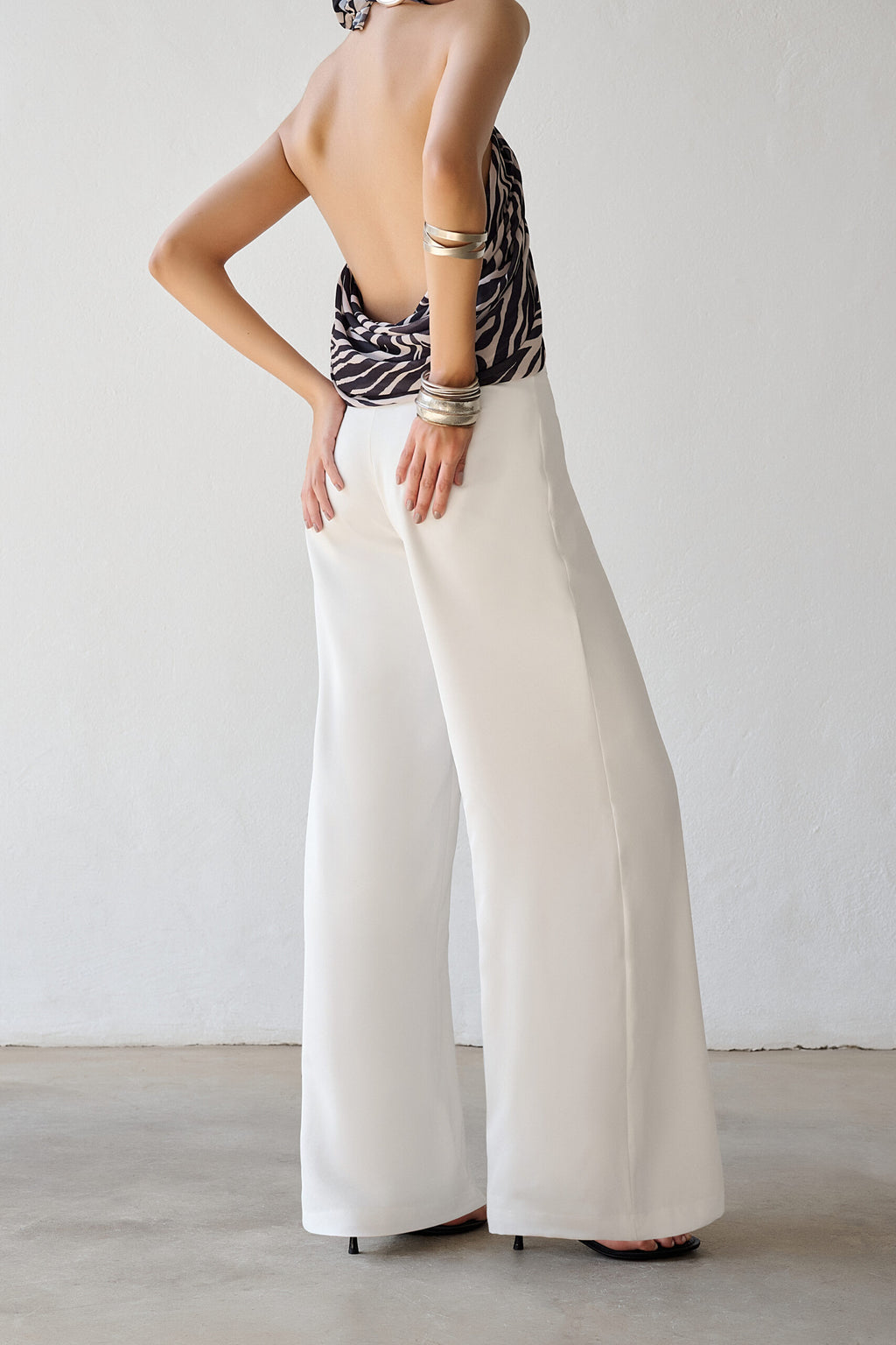 Calça Pantalona Mambo - Branca
