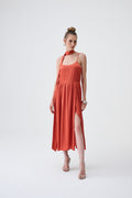 Vestido Giovana - Cobre