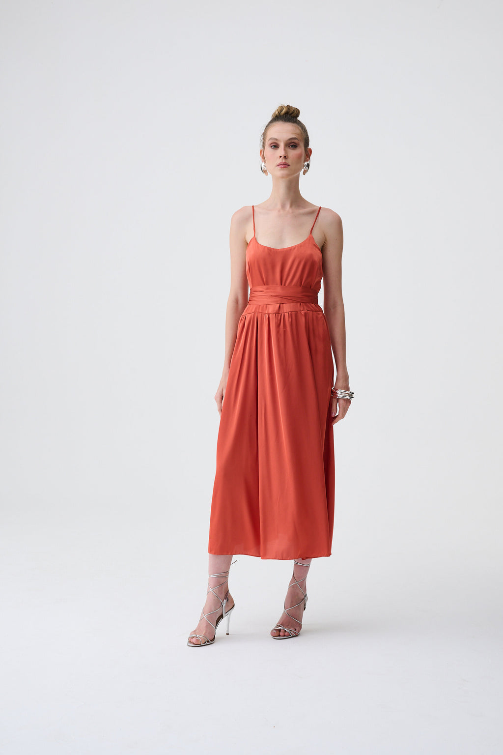 Vestido Giovana - Cobre