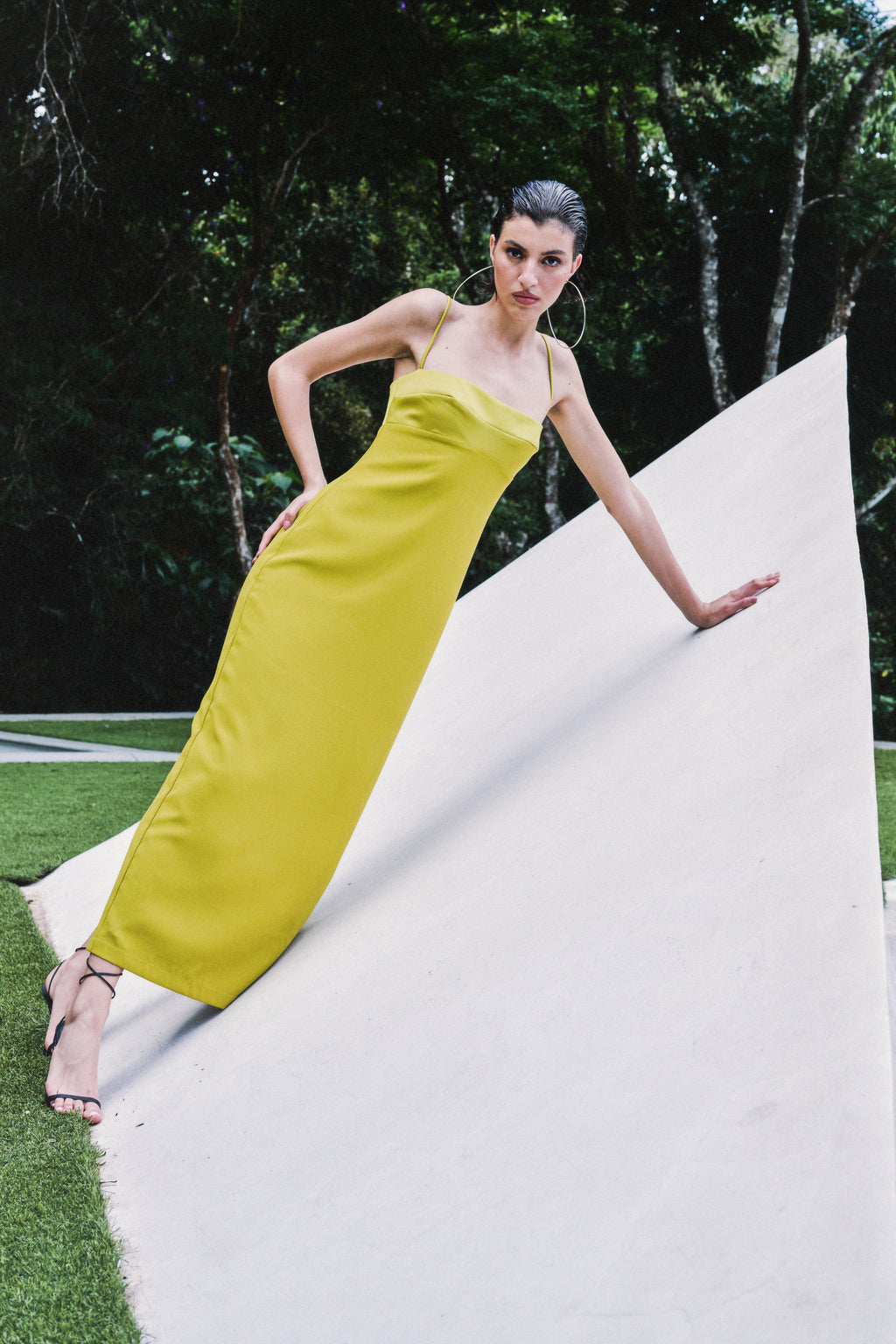 Vestido Bojo Reto Aria – Limoncello