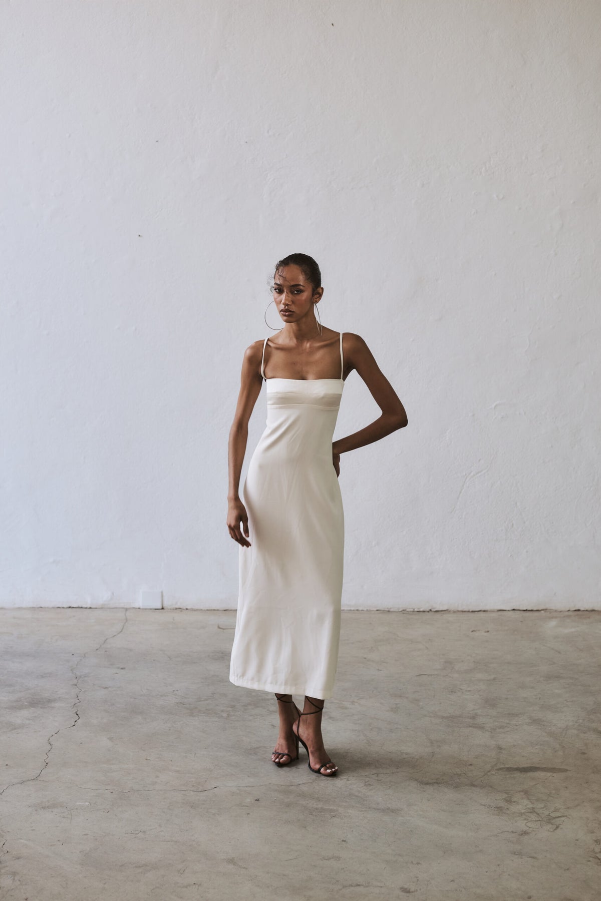 Vestido Bojo Reto Aria - Off White