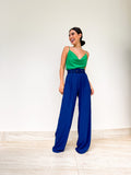 Calça Pantalona Nina - Marinho