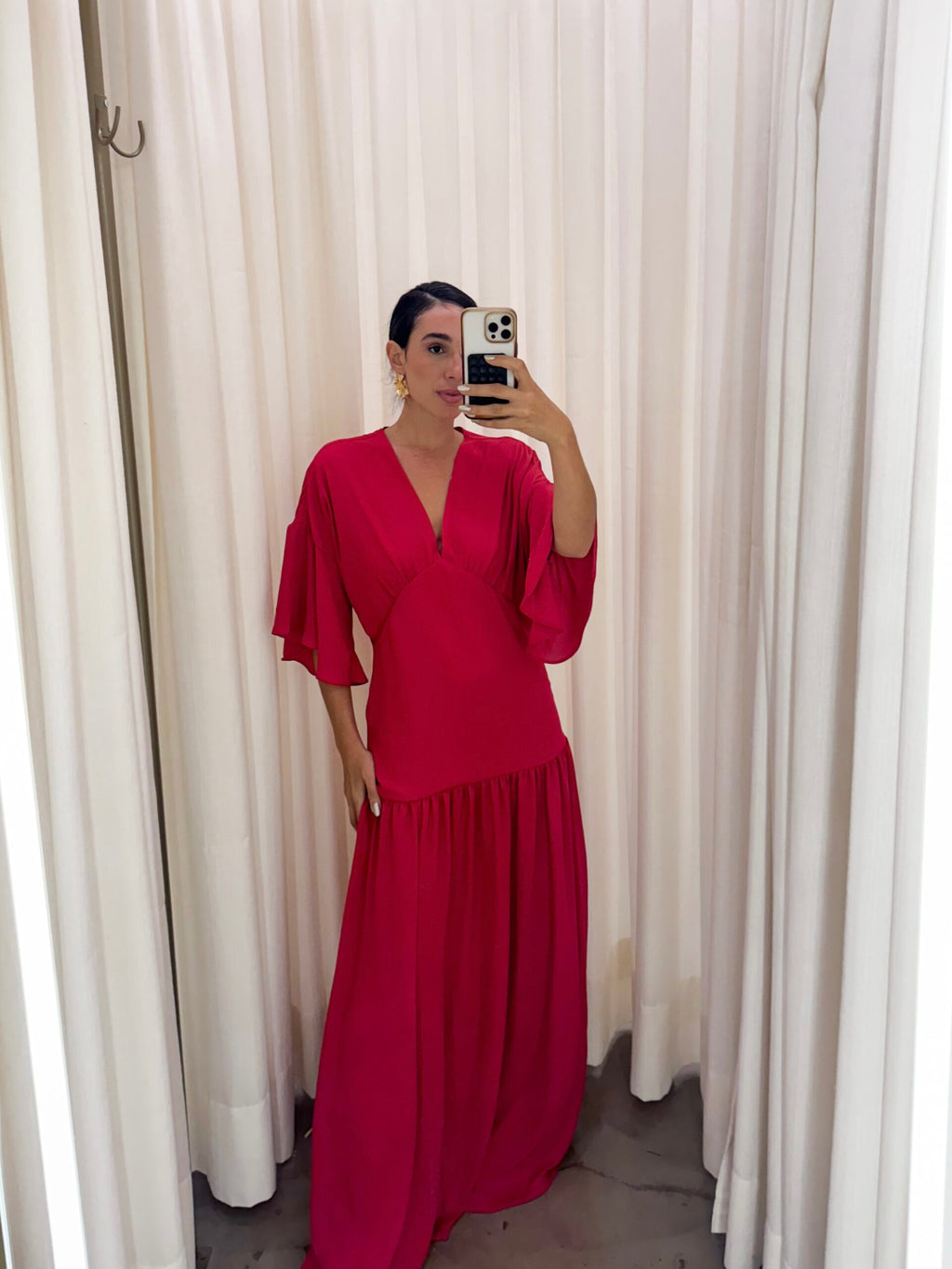 Vestido Margô - Vermelho