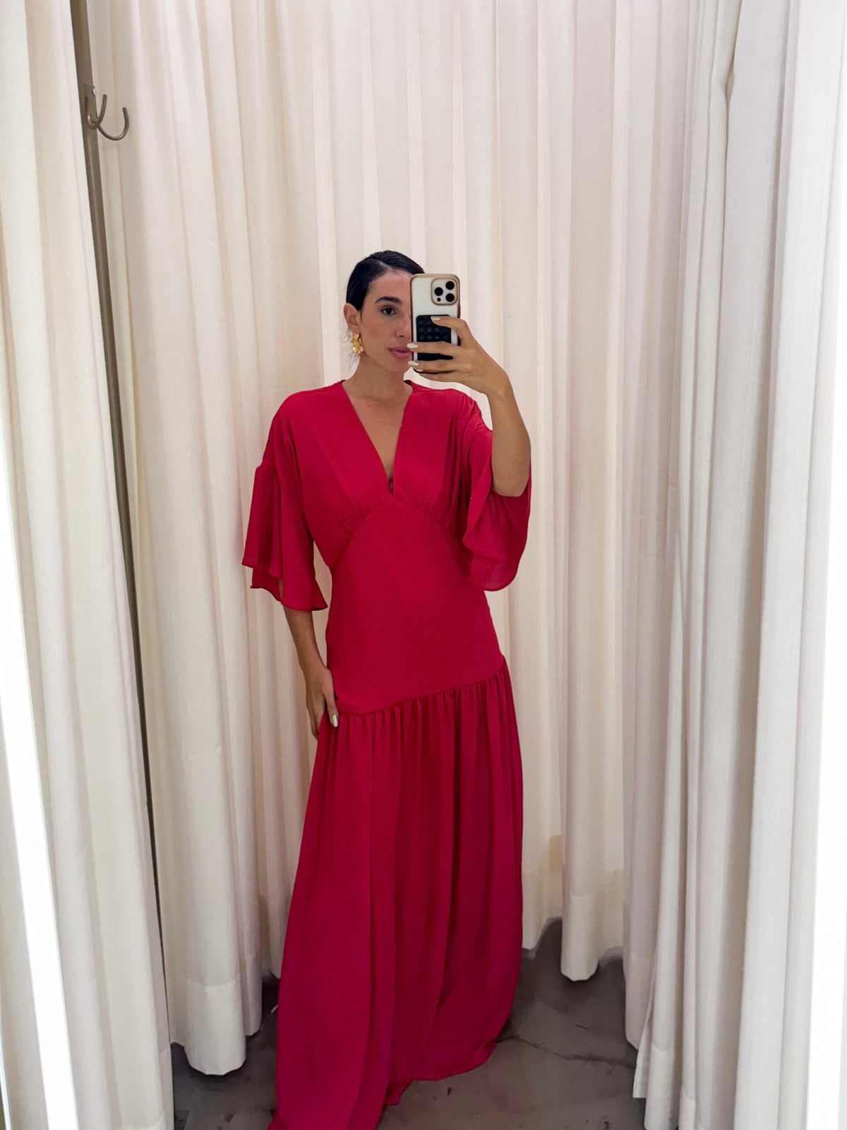 Vestido Margô - Vermelho