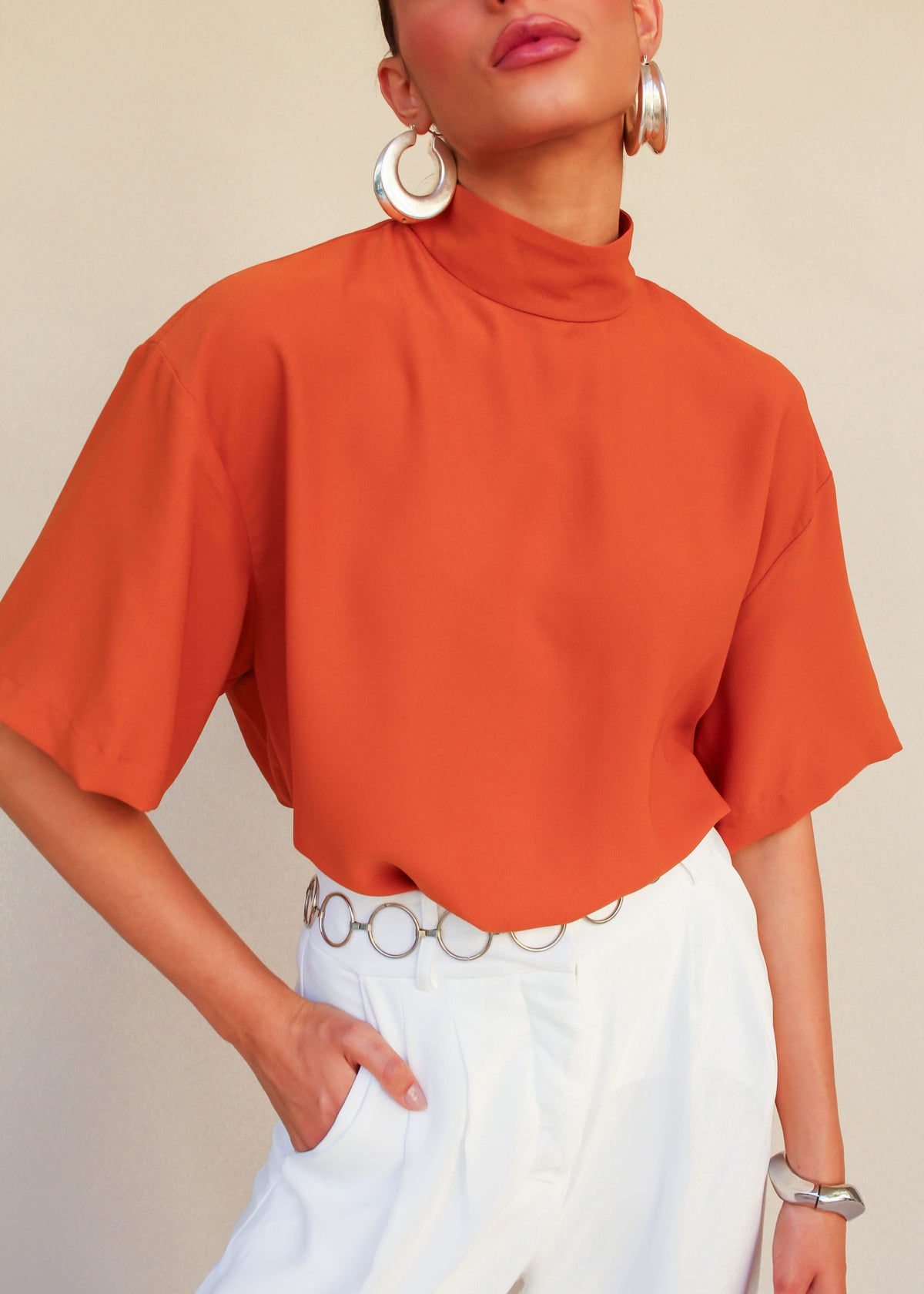 Blusa Luba - Caramelo