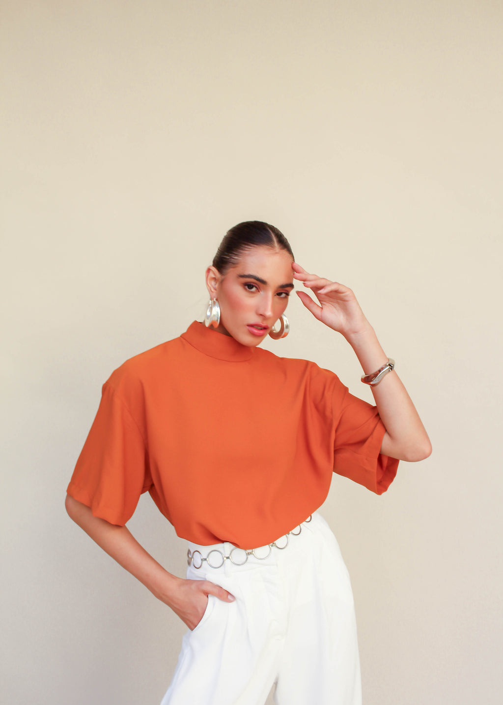 Blusa Luba - Caramelo