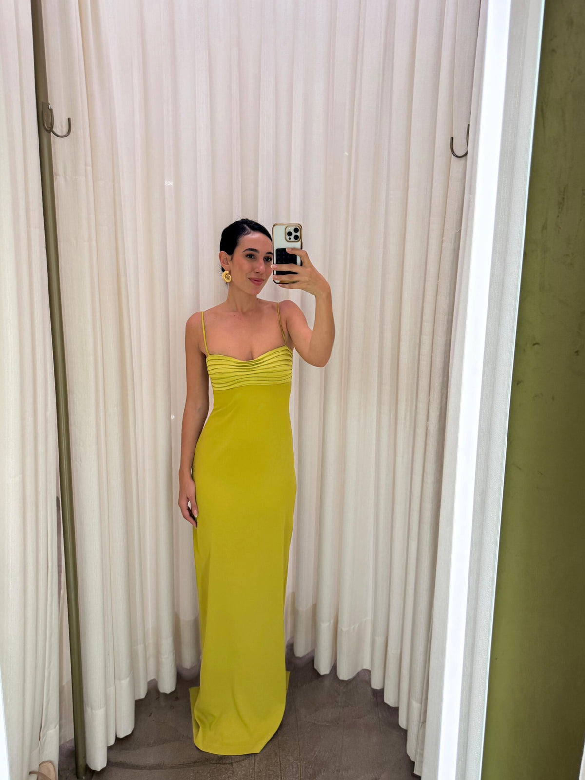 Vestido Bojo Drapeado Francesca - Limoncello