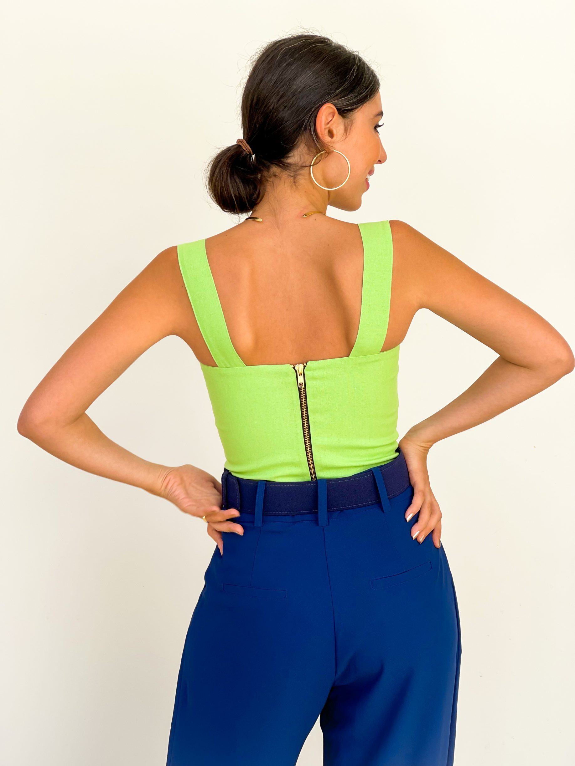 Blusa Marquesa - Verde Lima - Imagem 3