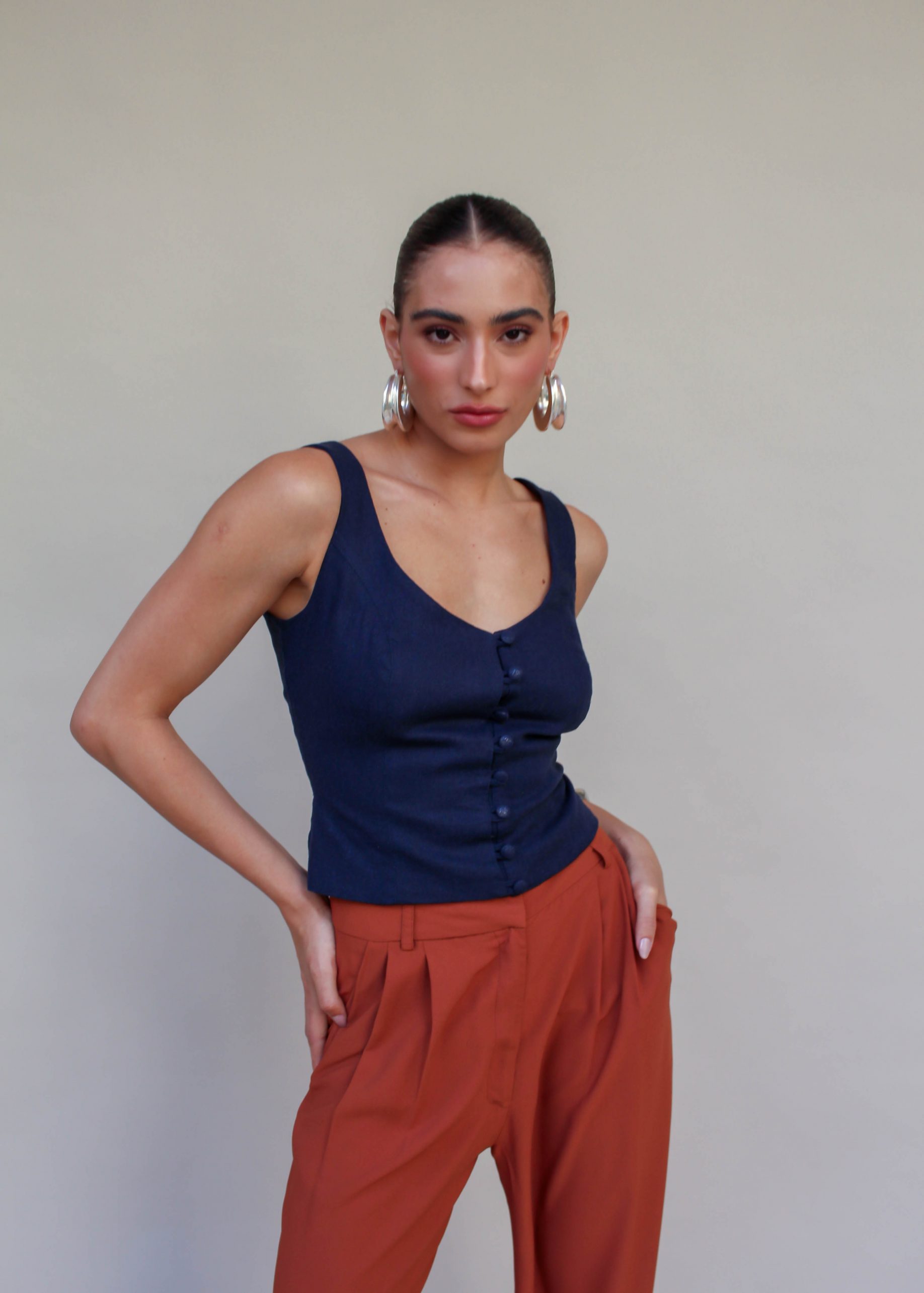 Corset Rita - Marinho