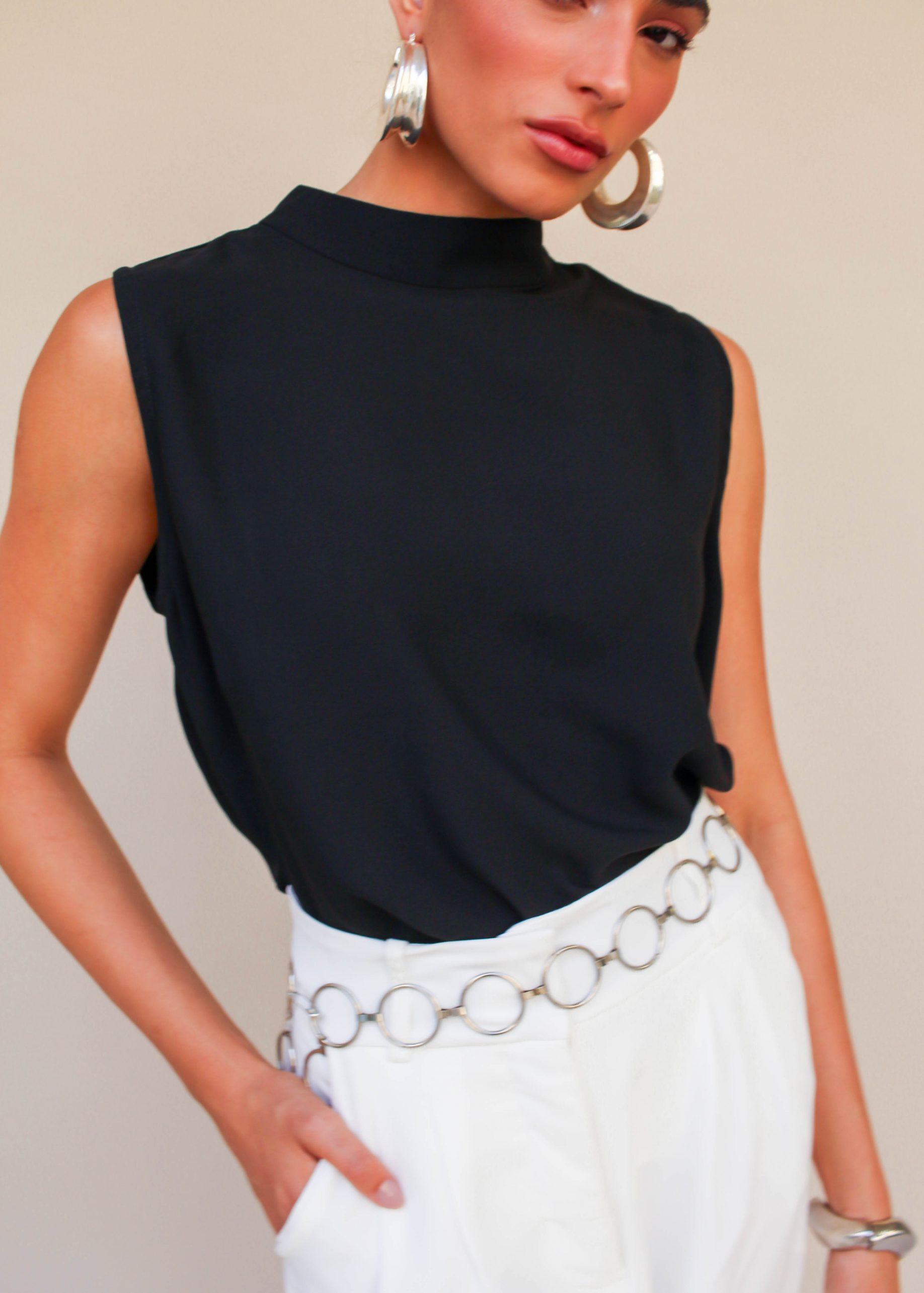 Blusa Tininha - Preta - Imagem 7