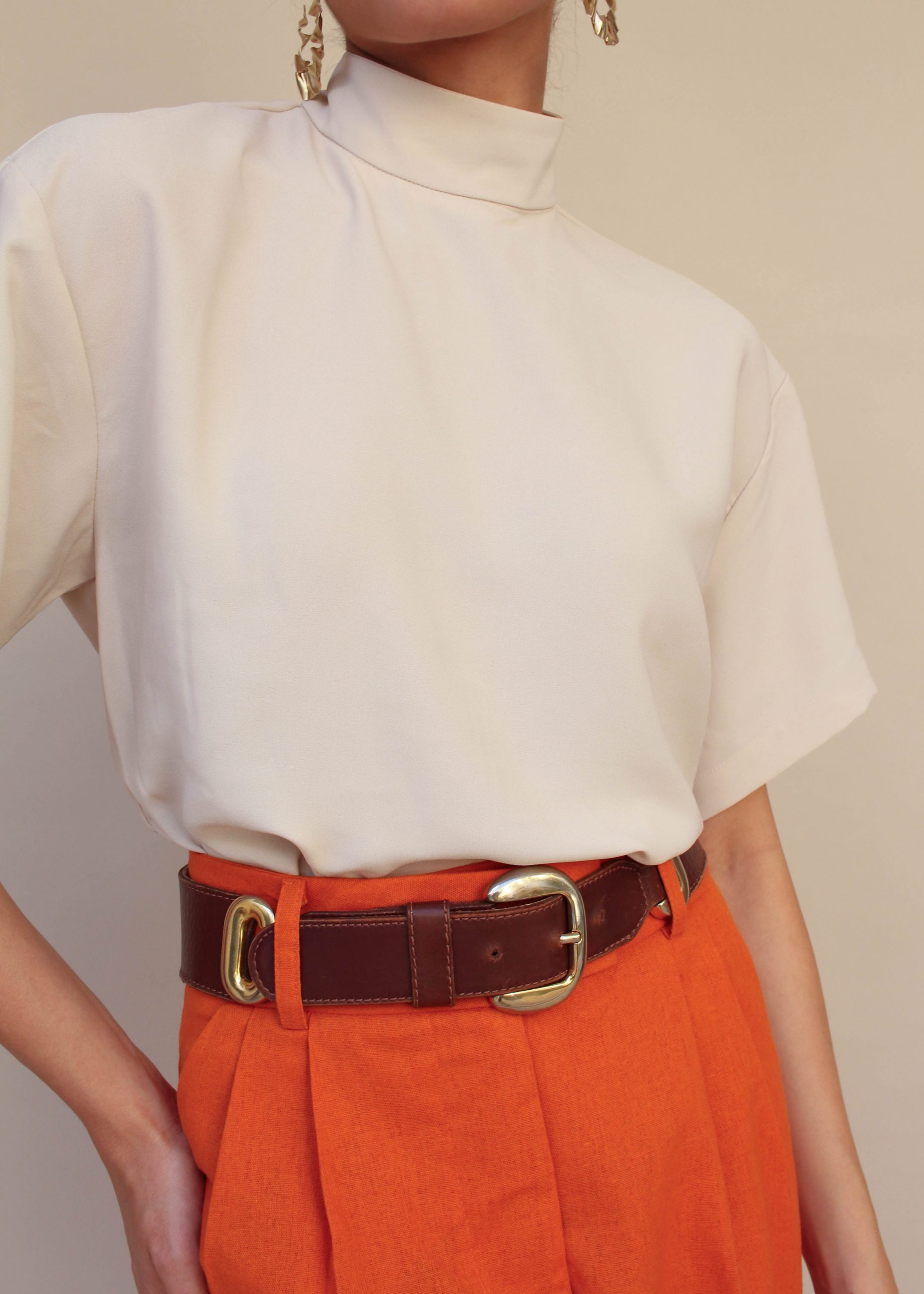 Calça Pantalona Eliza - Cenoura - Imagem 4