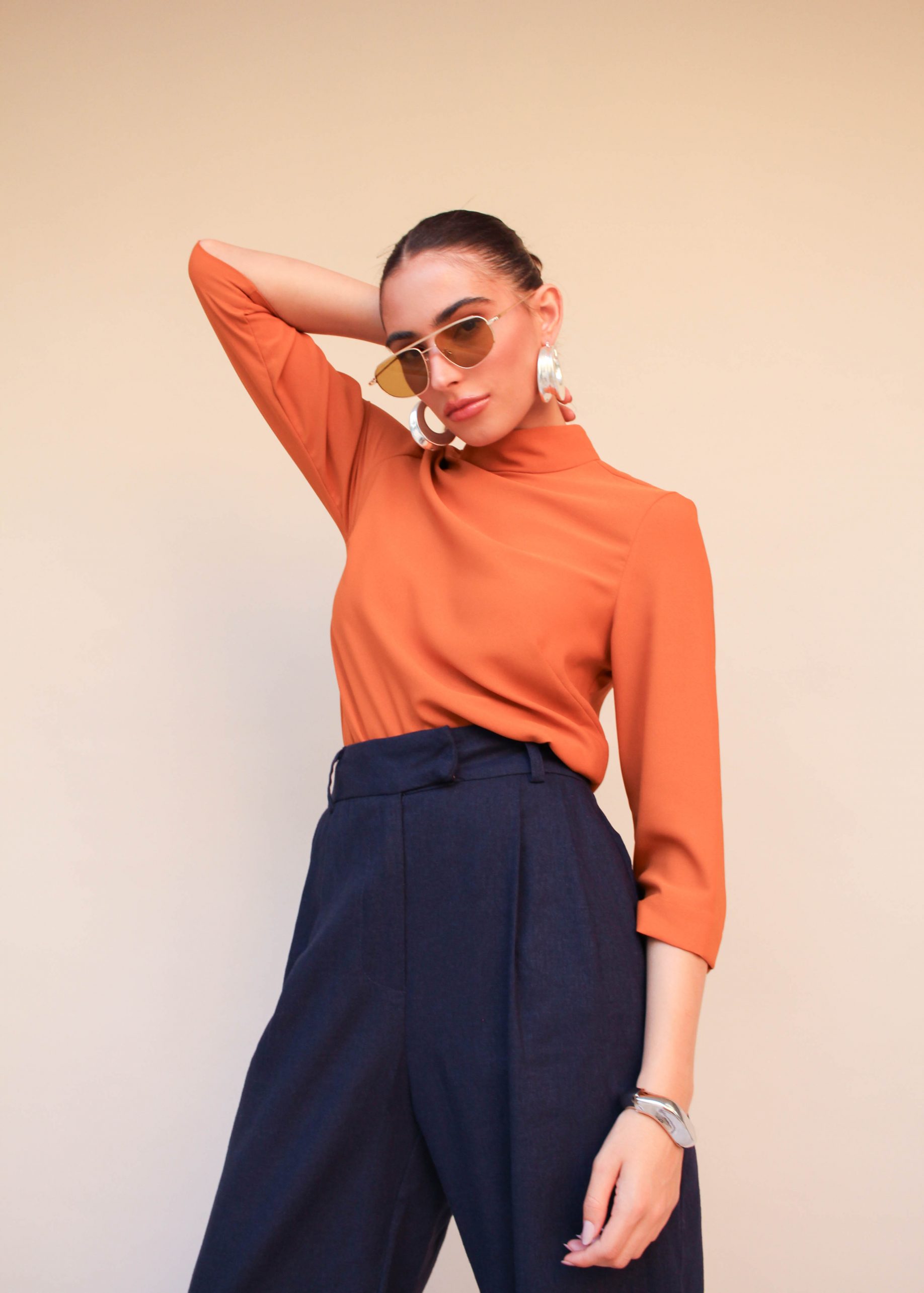 Blusa Tina - Camelo