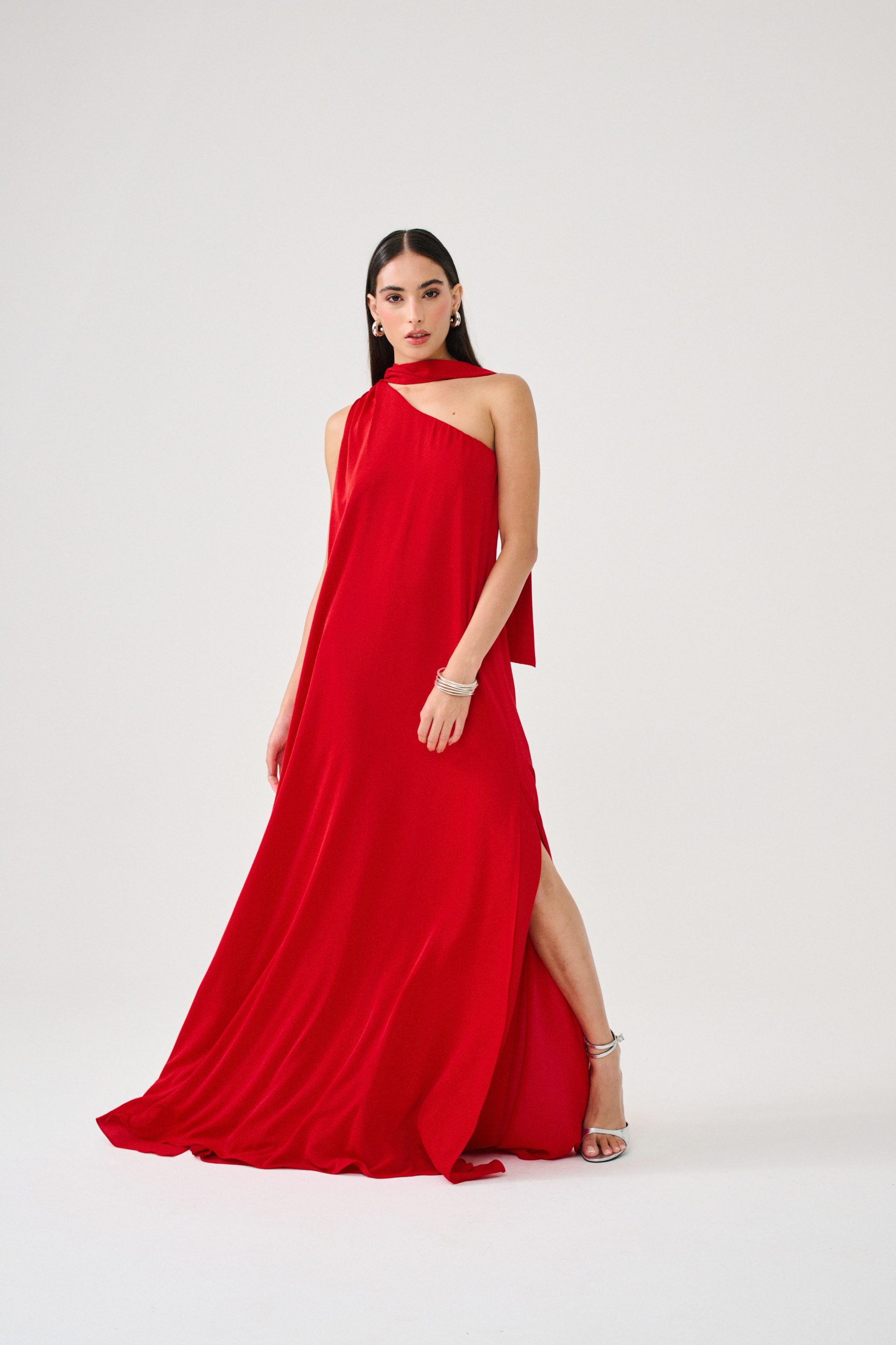 Vestido Erika - Vermelho - Imagem 3