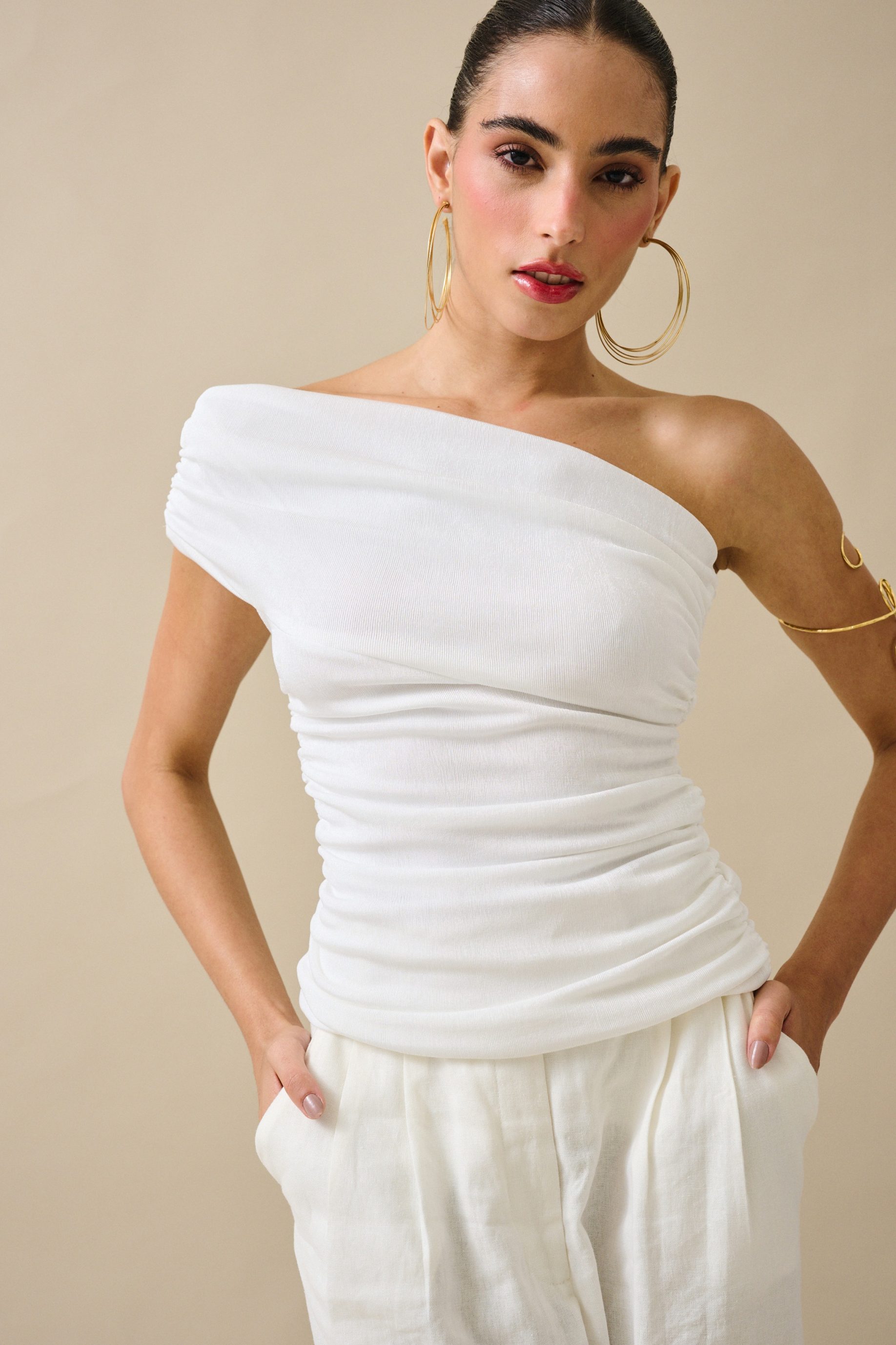 Blusa Vitória - Off White - Imagem 4