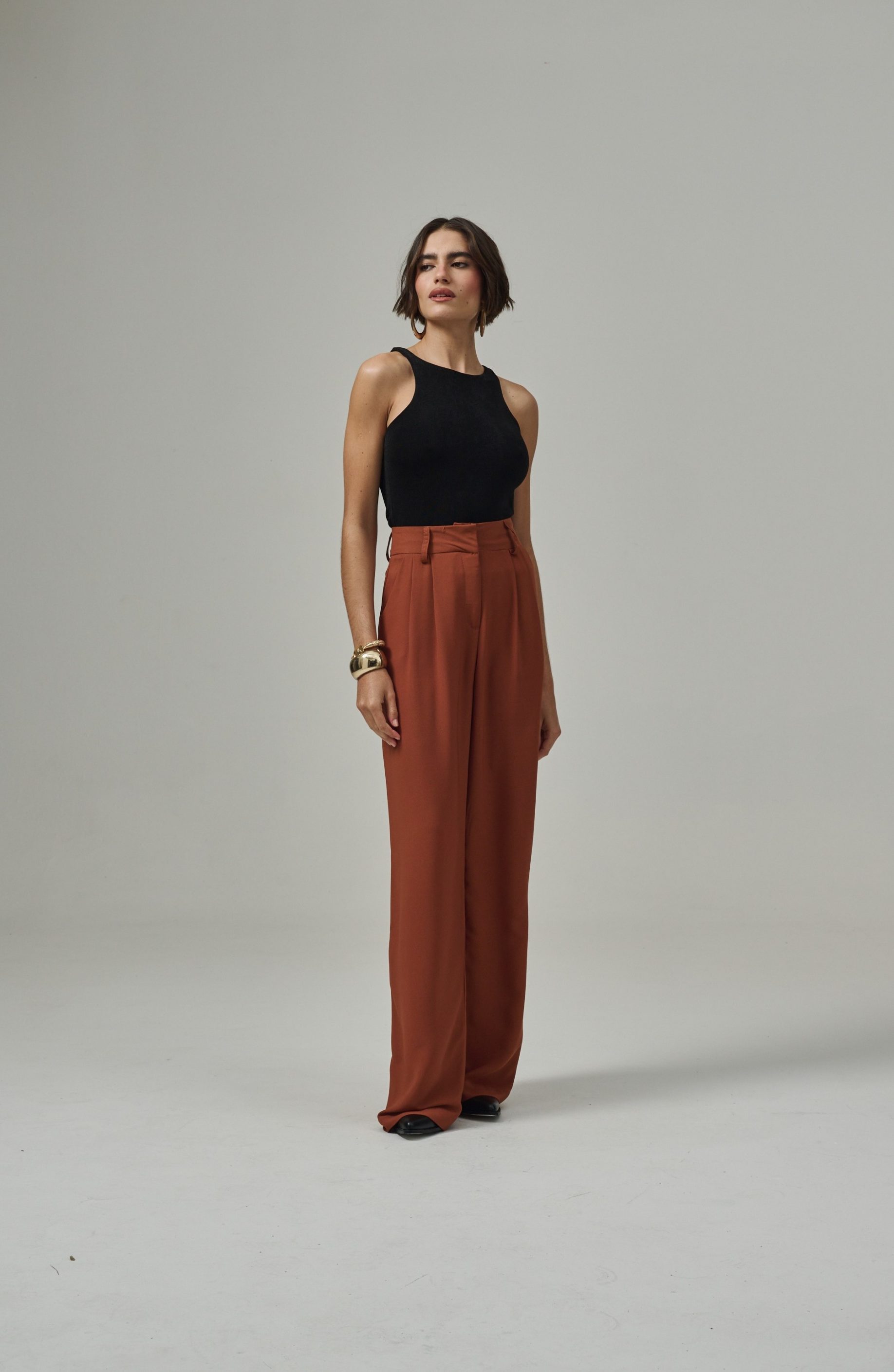 Pantalona Nina - Marrom
