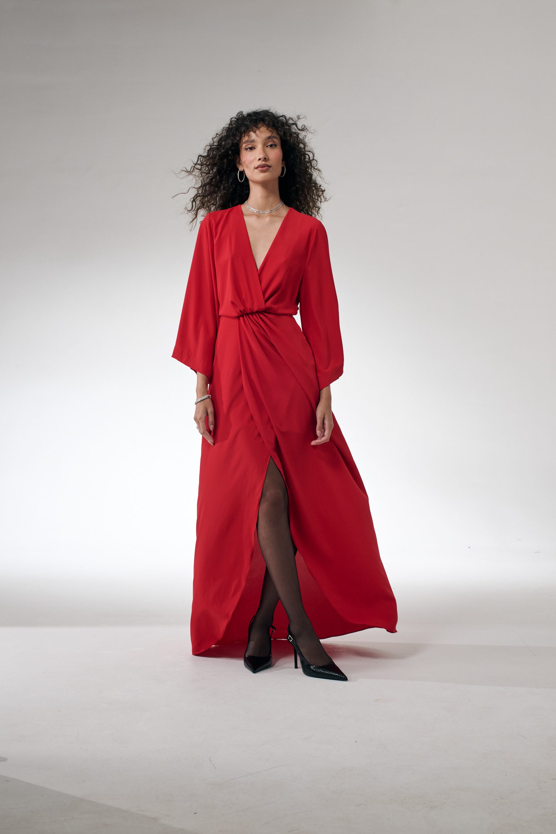 Vestido Camélia - Vermelho