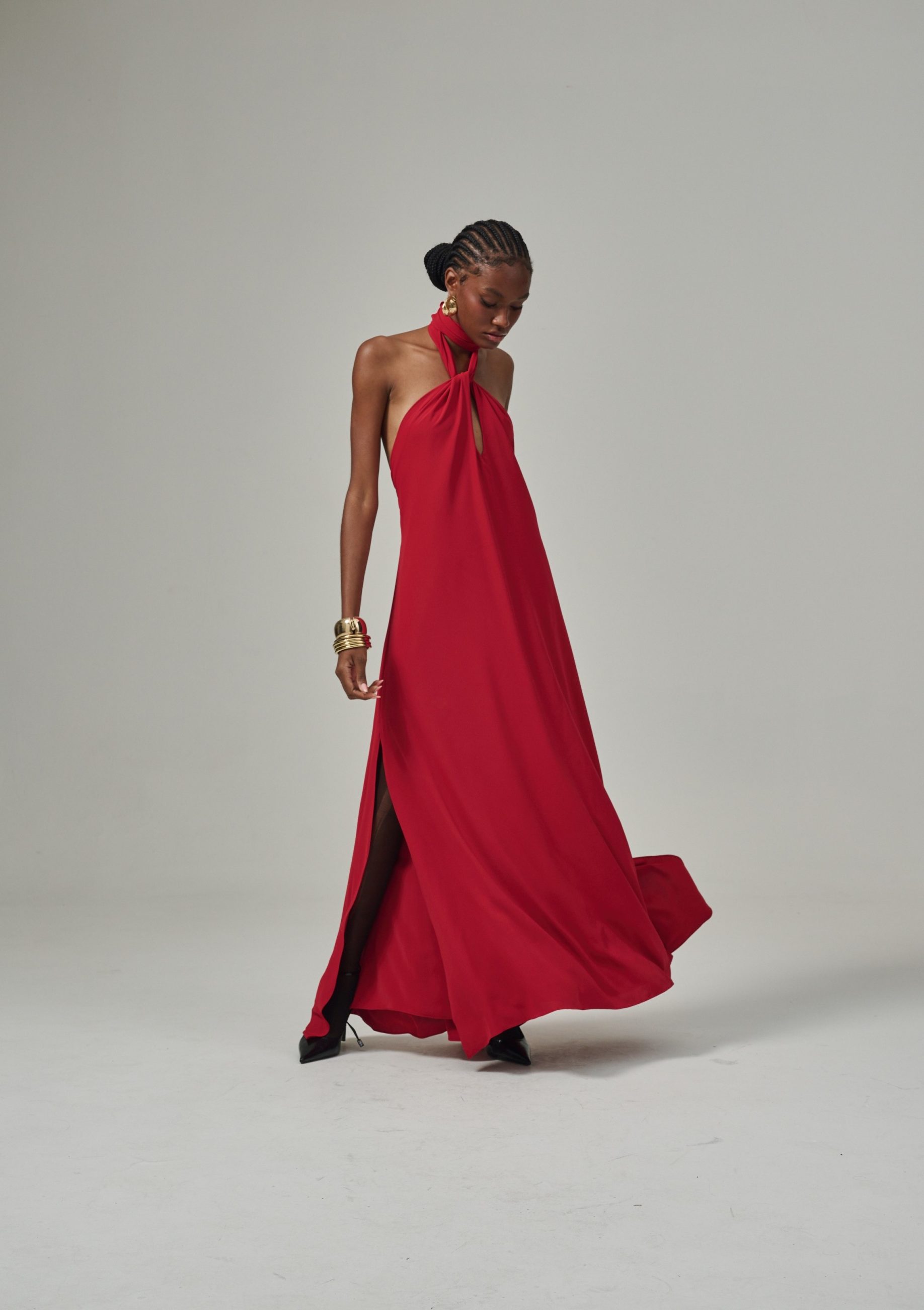 Vestido Dih - Vermelho Cereja