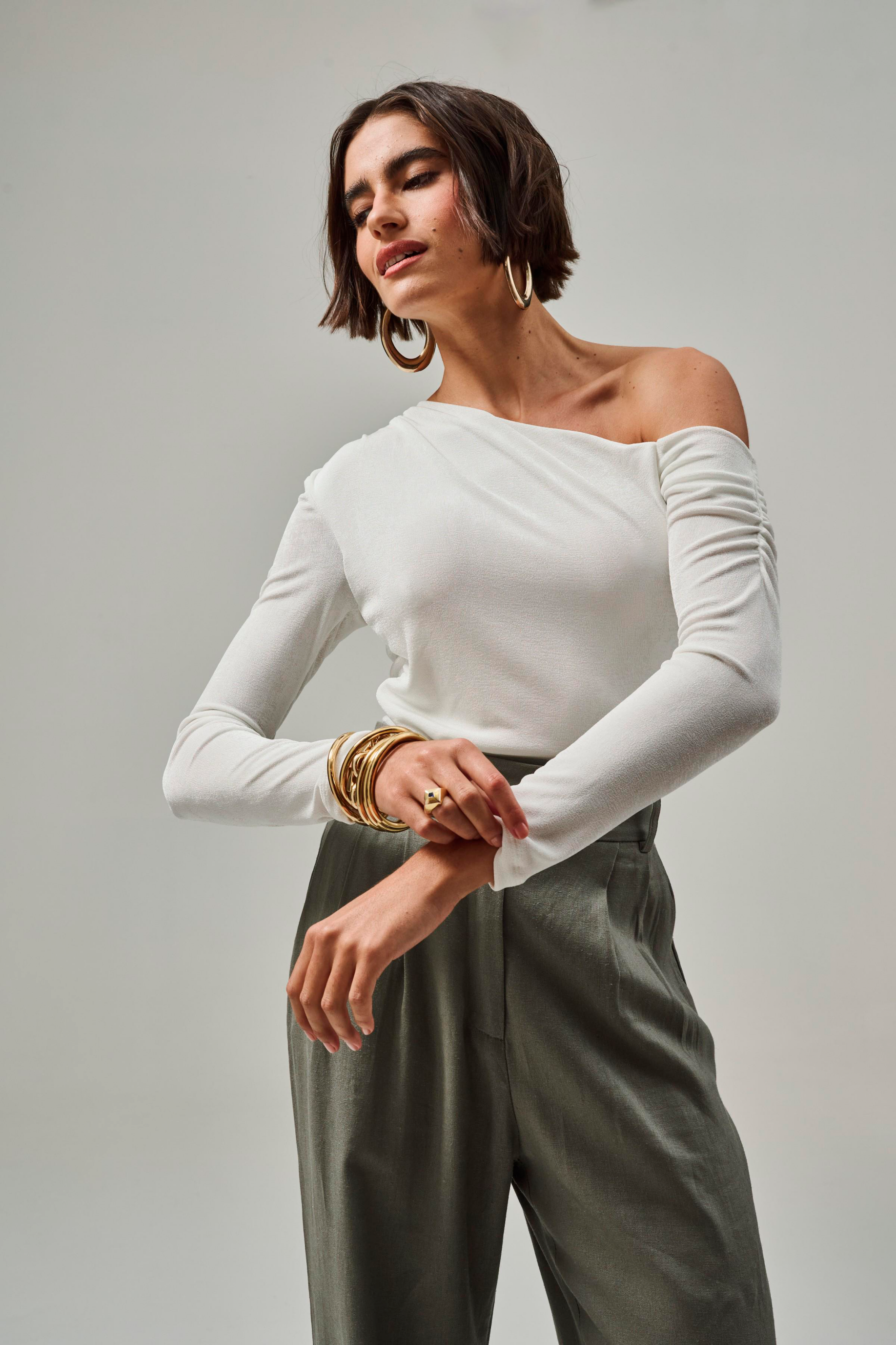 Blusa Helô - Off white