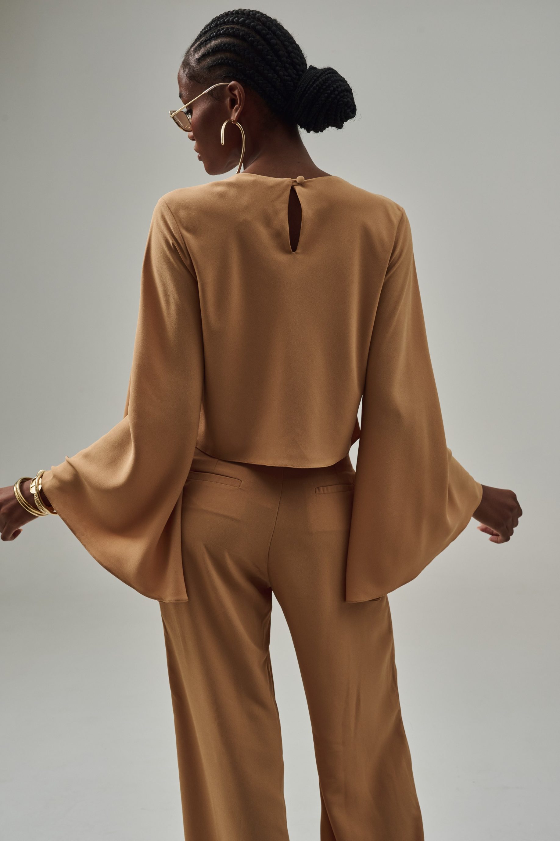 Blusa Noka - Camelo - Imagem 4