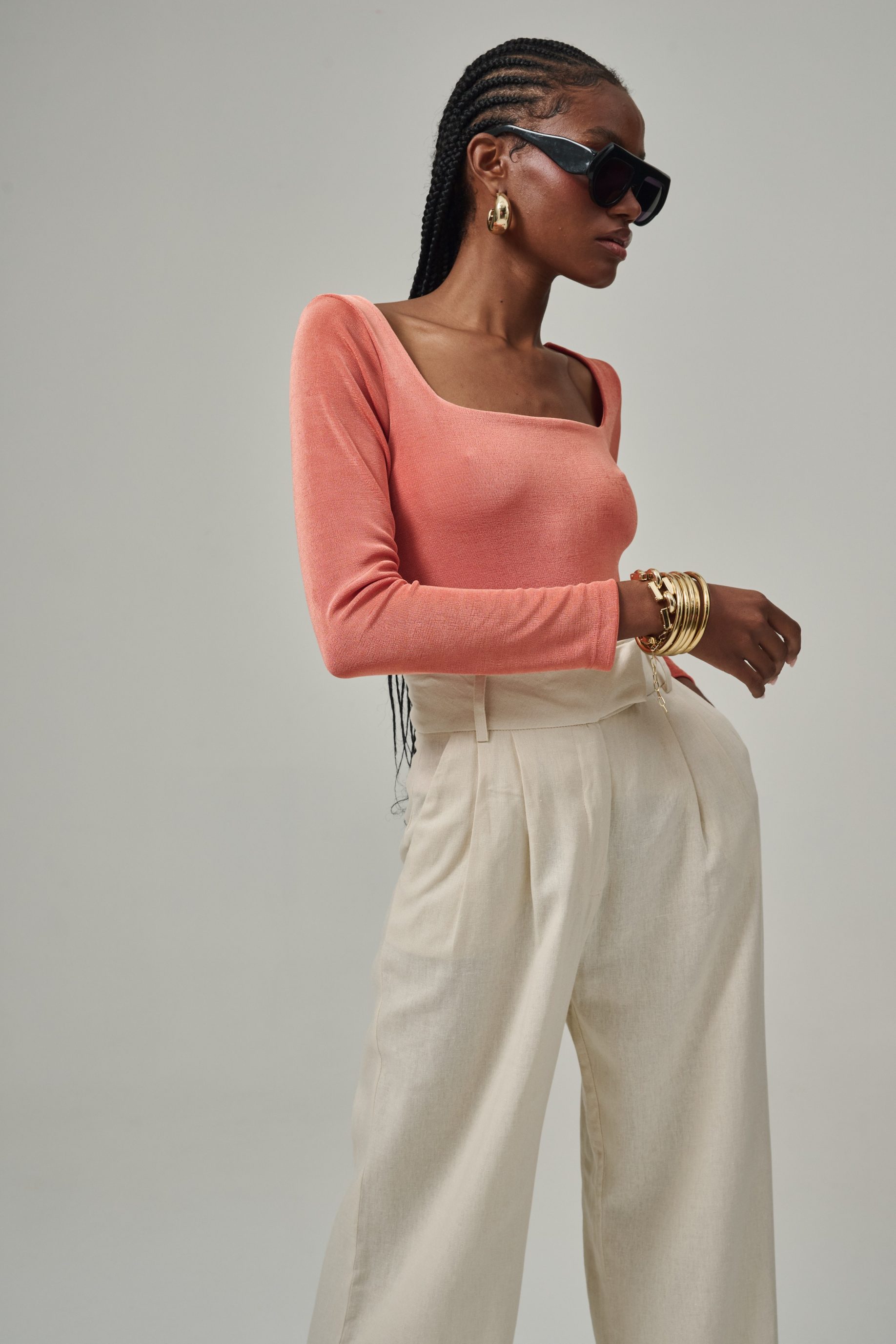 Blusa Verena - Goiaba - Imagem 3