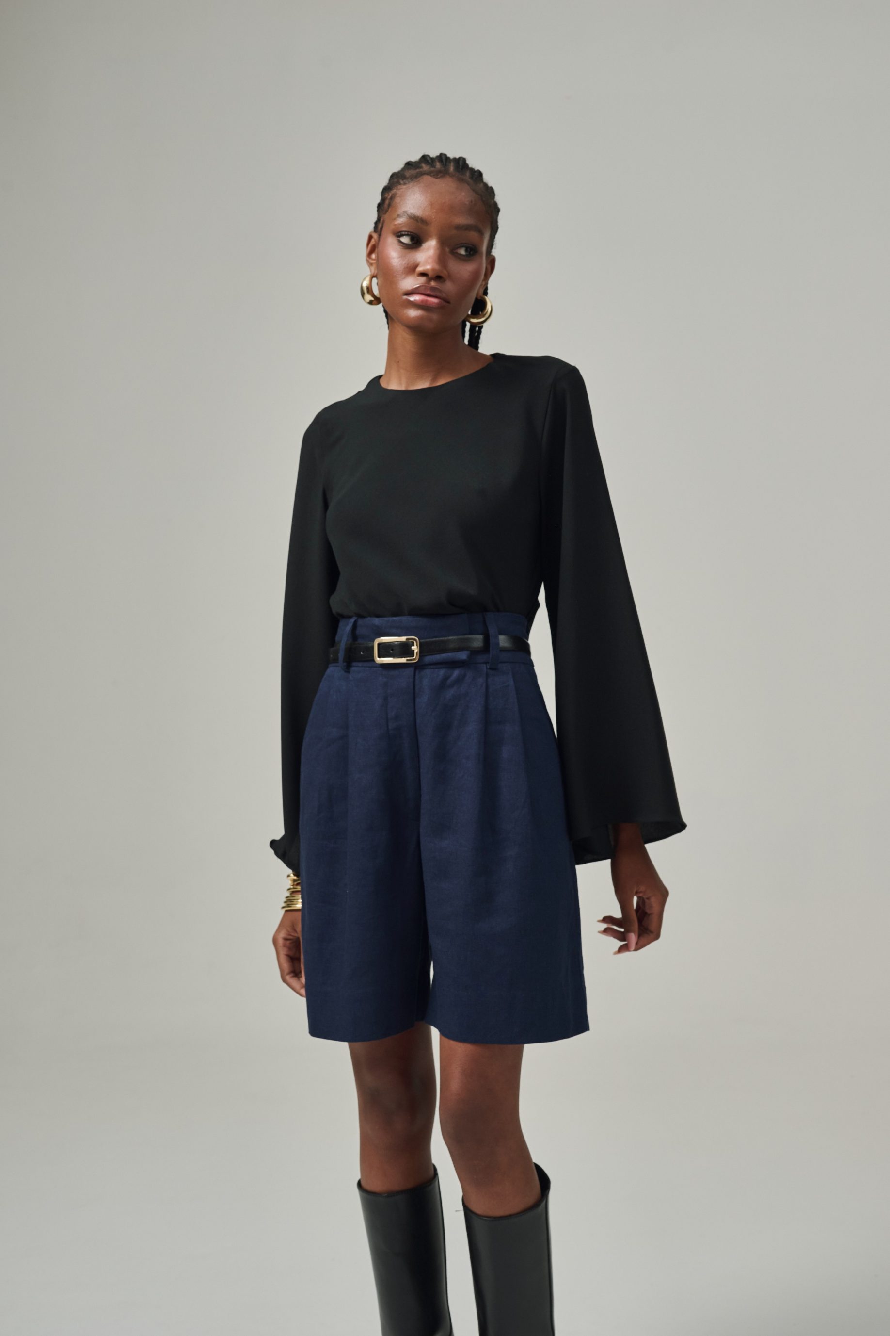 Blusa Noka - Preta