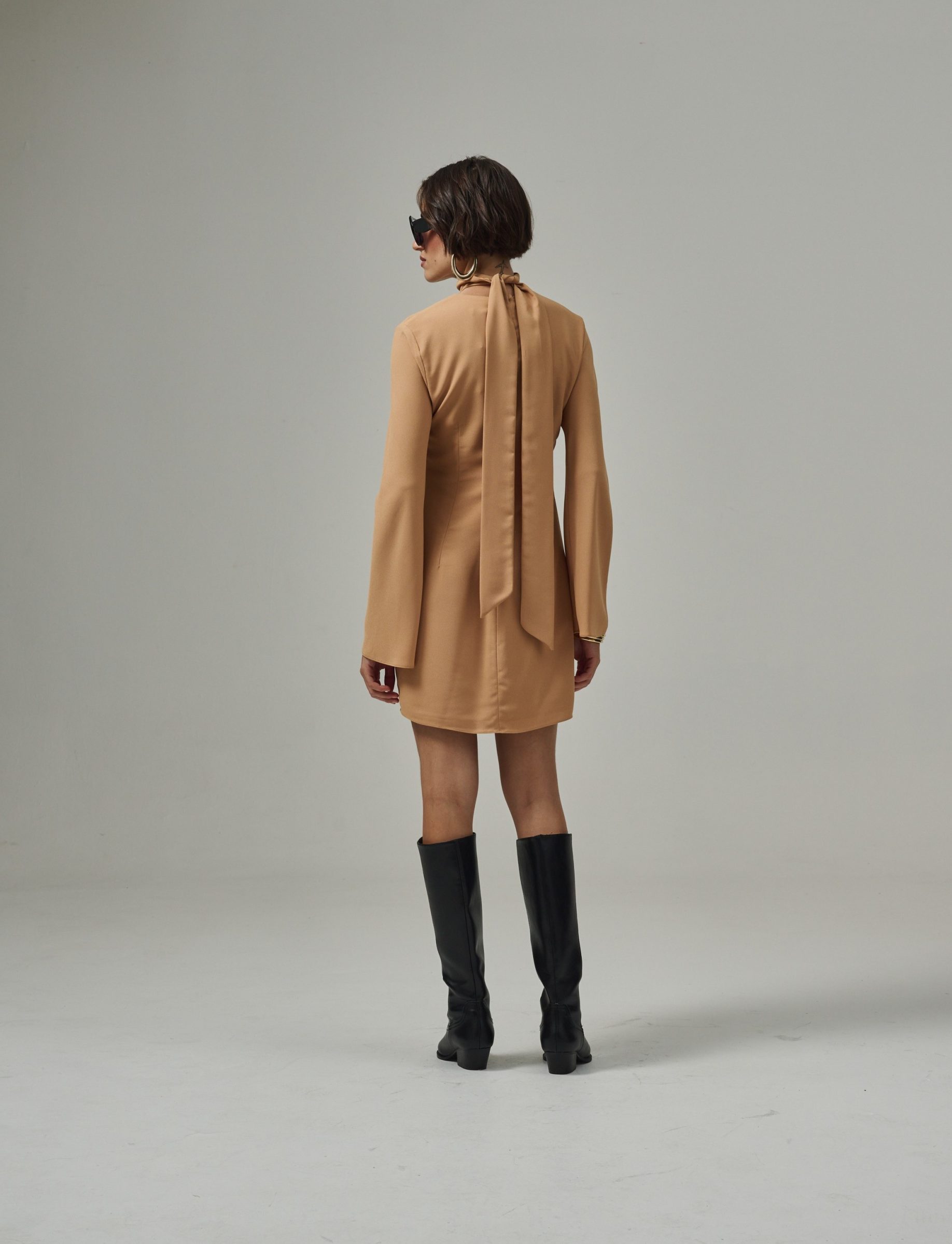 Vestido Natasha - Camelo - Imagem 3