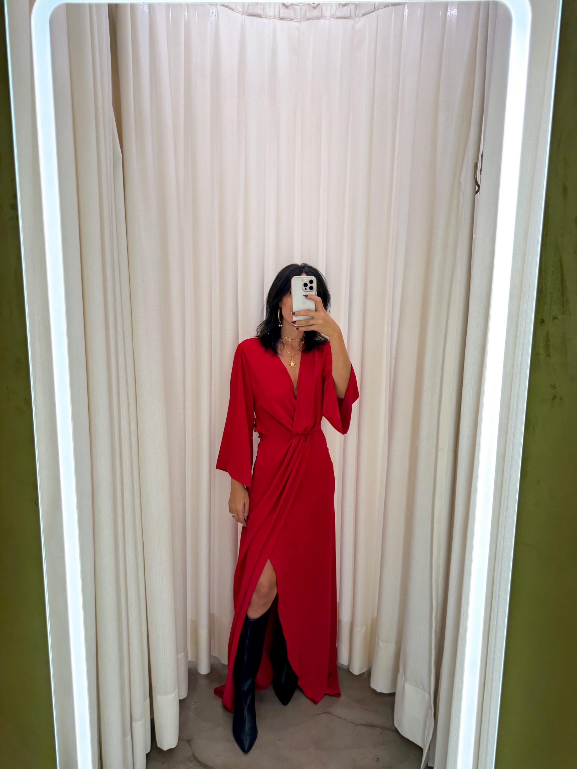 Vestido Camélia - Vermelho - Imagem 6