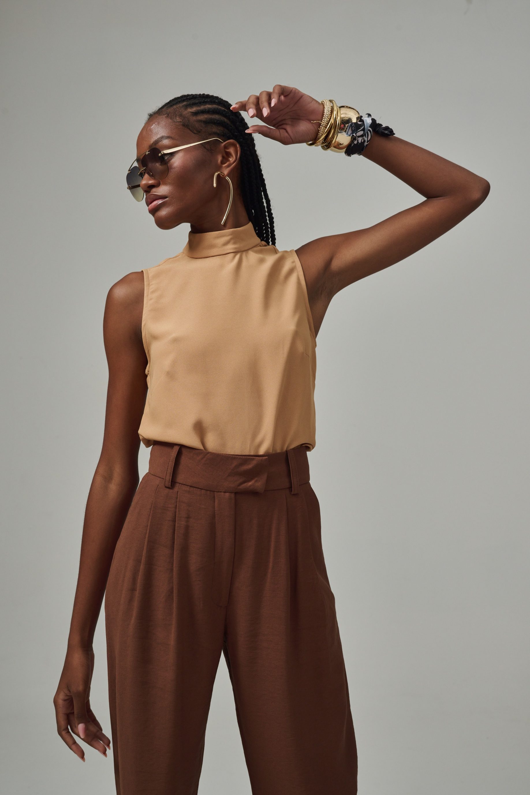 Blusa Tininha - Camelo - Imagem 3