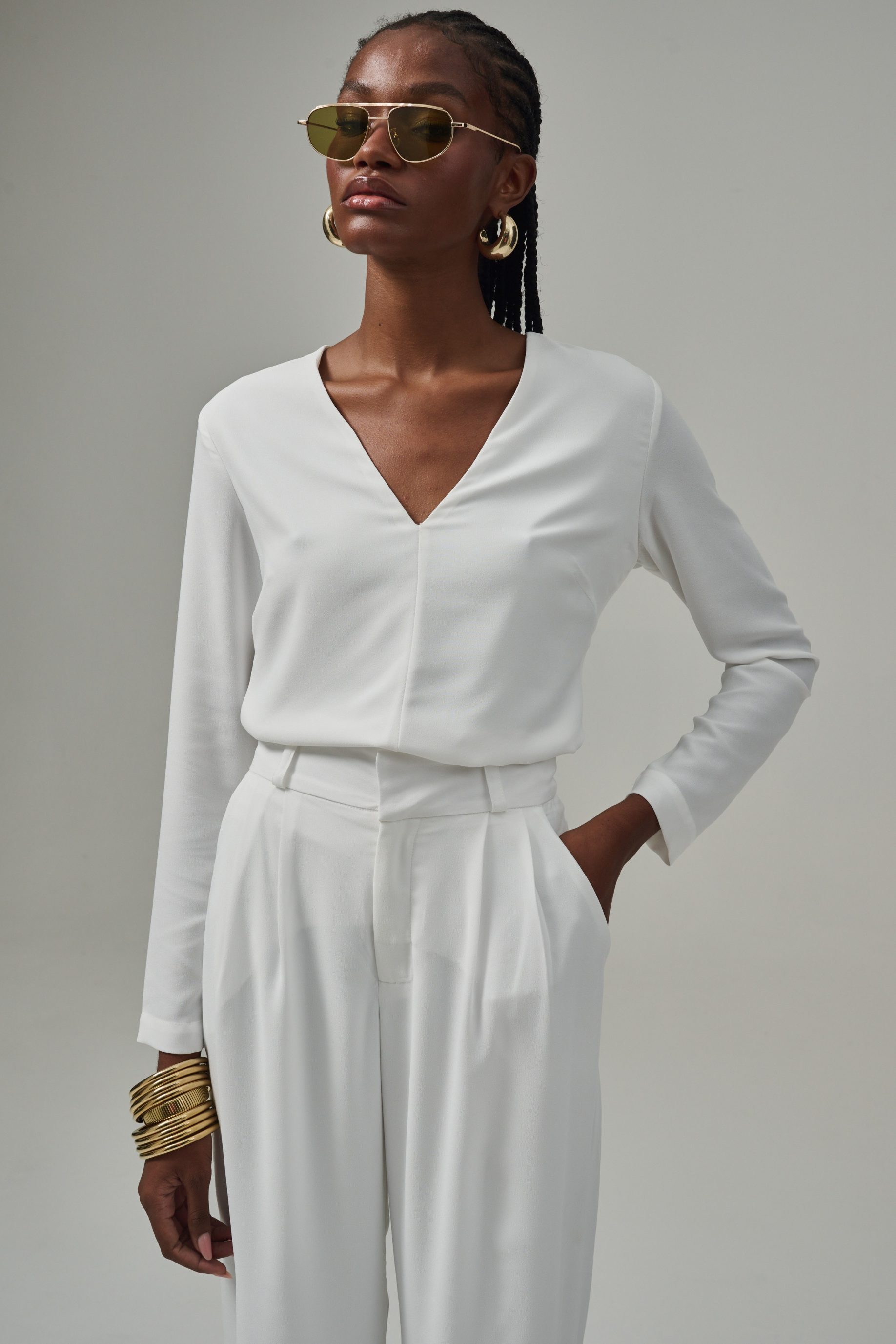 Blusa Elena - Off White