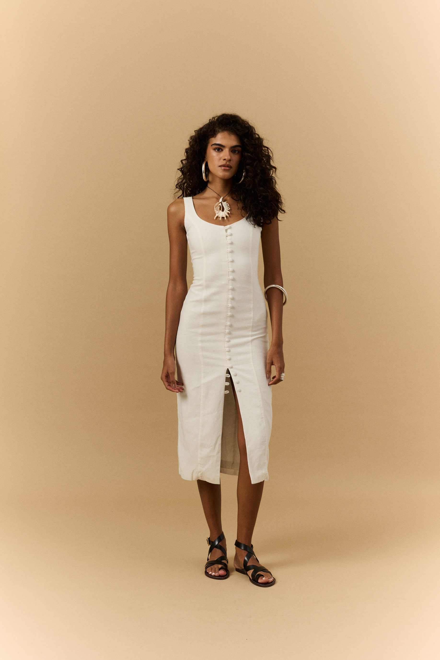 Vestido Elva - Off White
