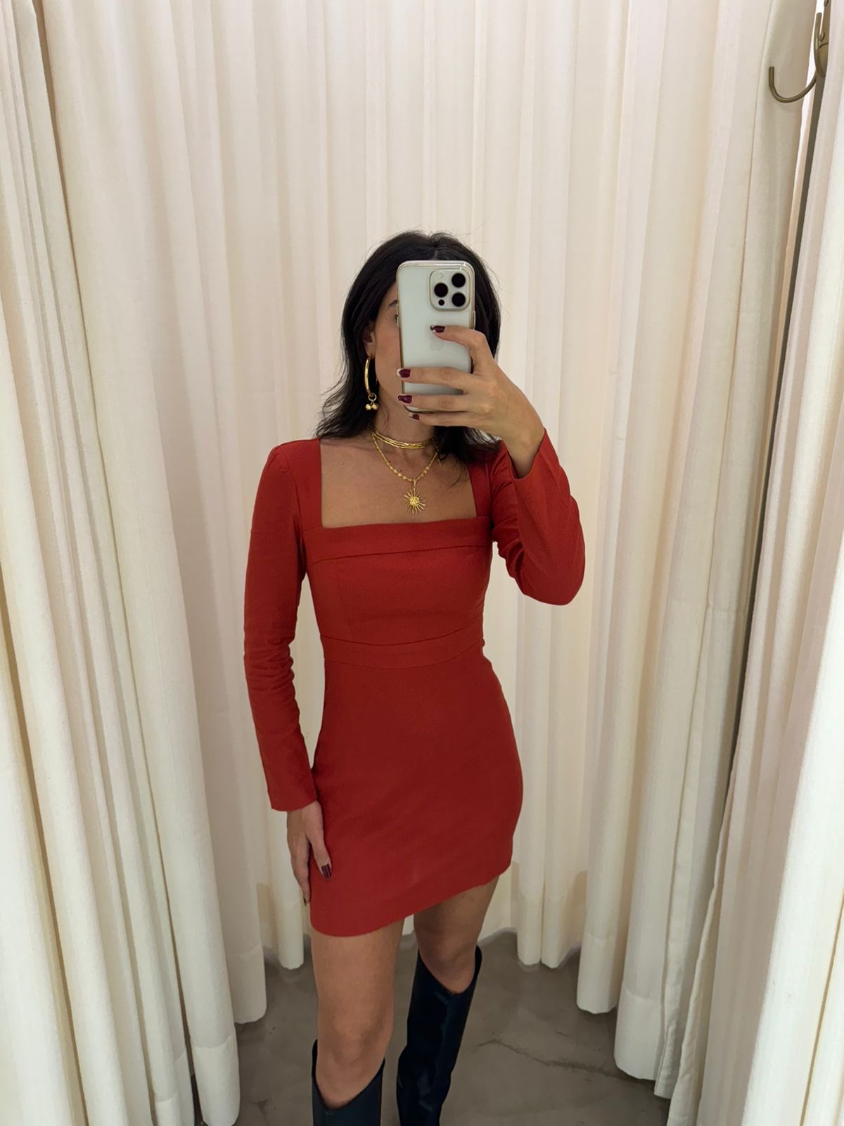 Vestido Silvia - Terra