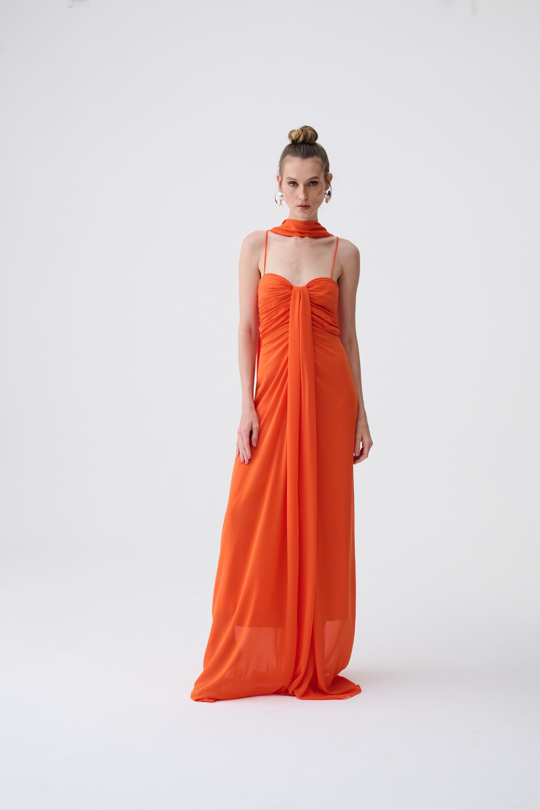 Vestido Chris - Laranja - Imagem 4