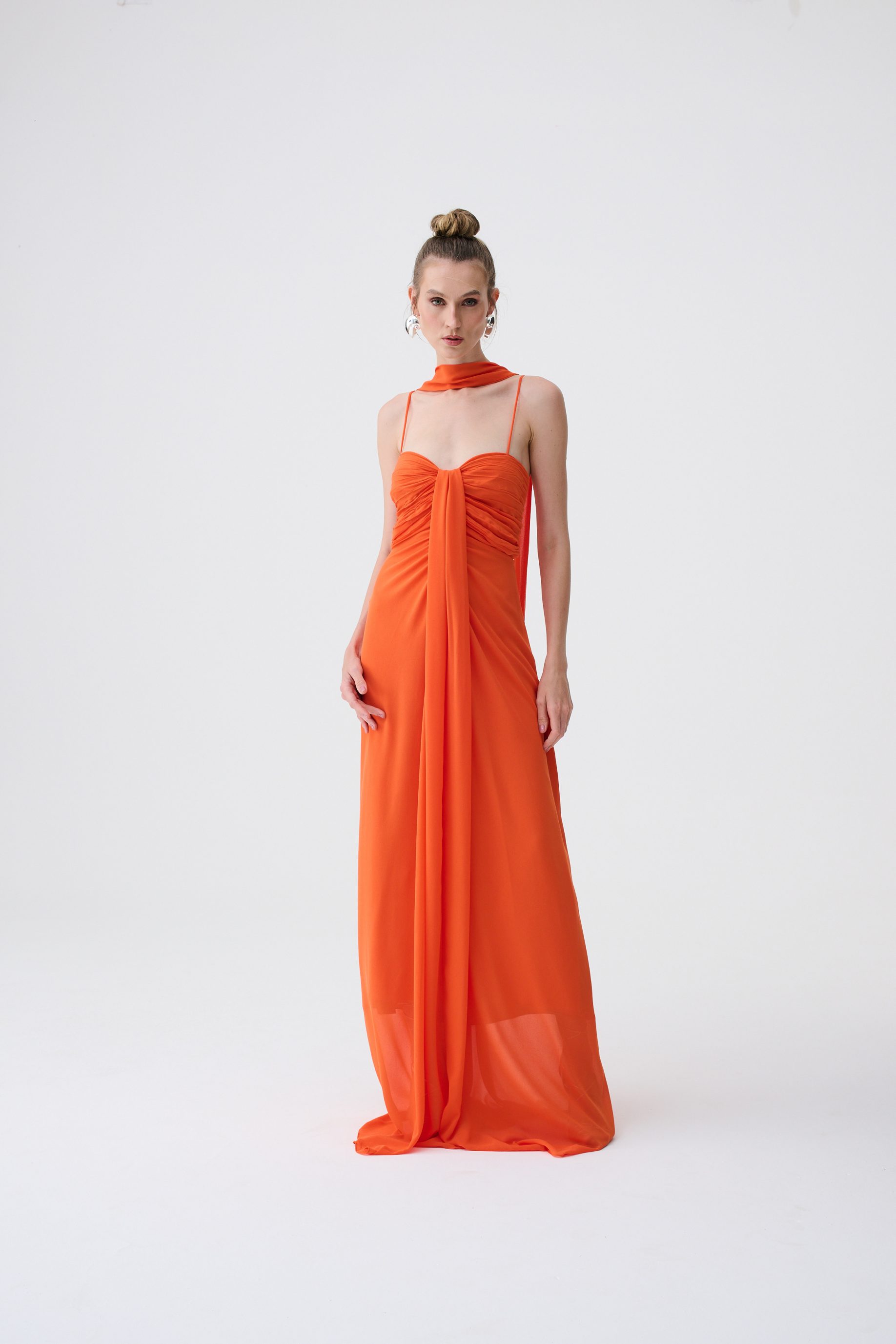 Vestido Chris - Laranja