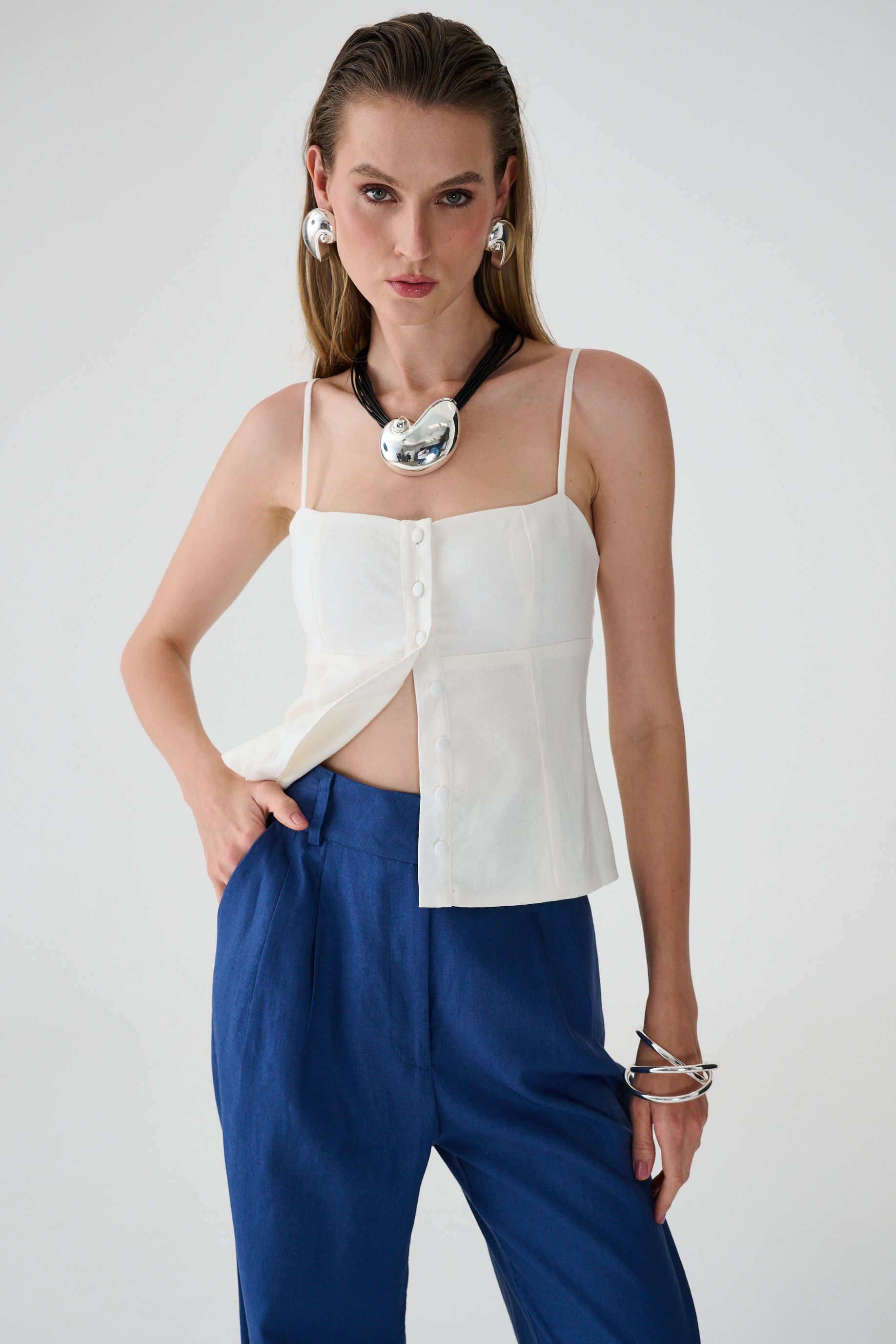 Blusa Alcinha Nalu - Off White