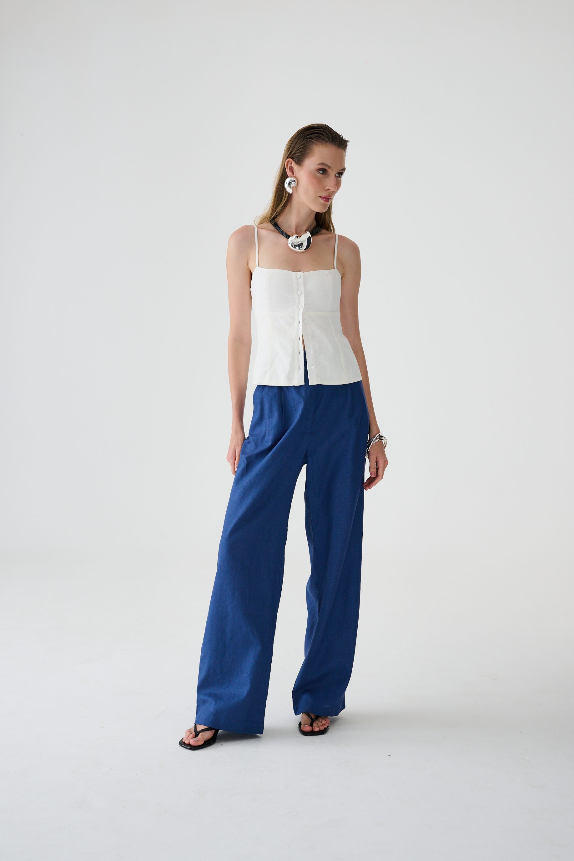Blusa Alcinha Nalu - Off White - Imagem 5