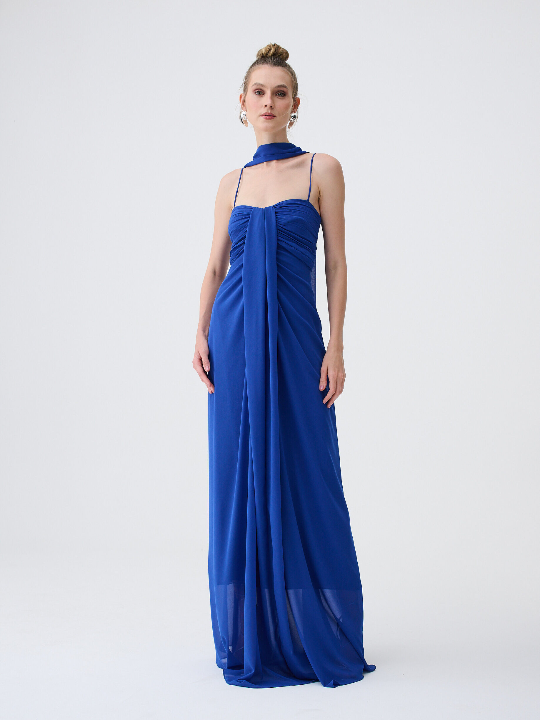 Vestido Chris - Azul Bic