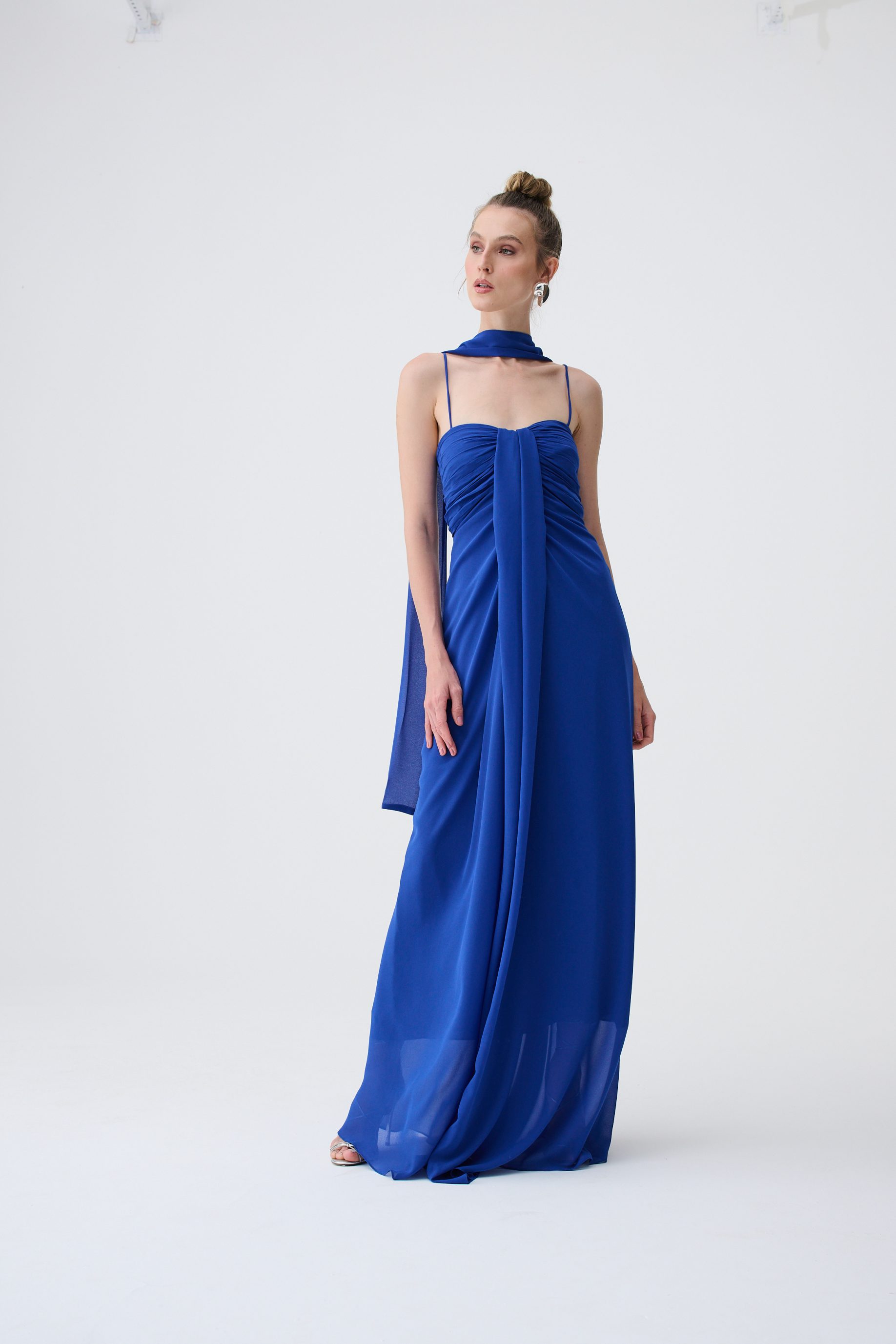 Vestido Chris - Azul Bic - Imagem 4