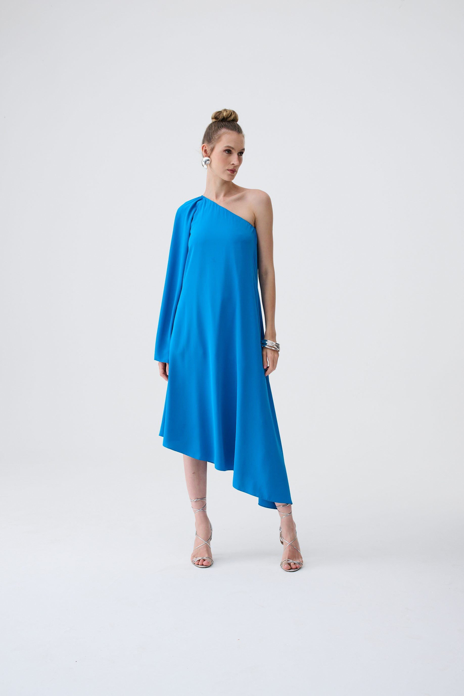 Vestido Braga - Azul Ciano