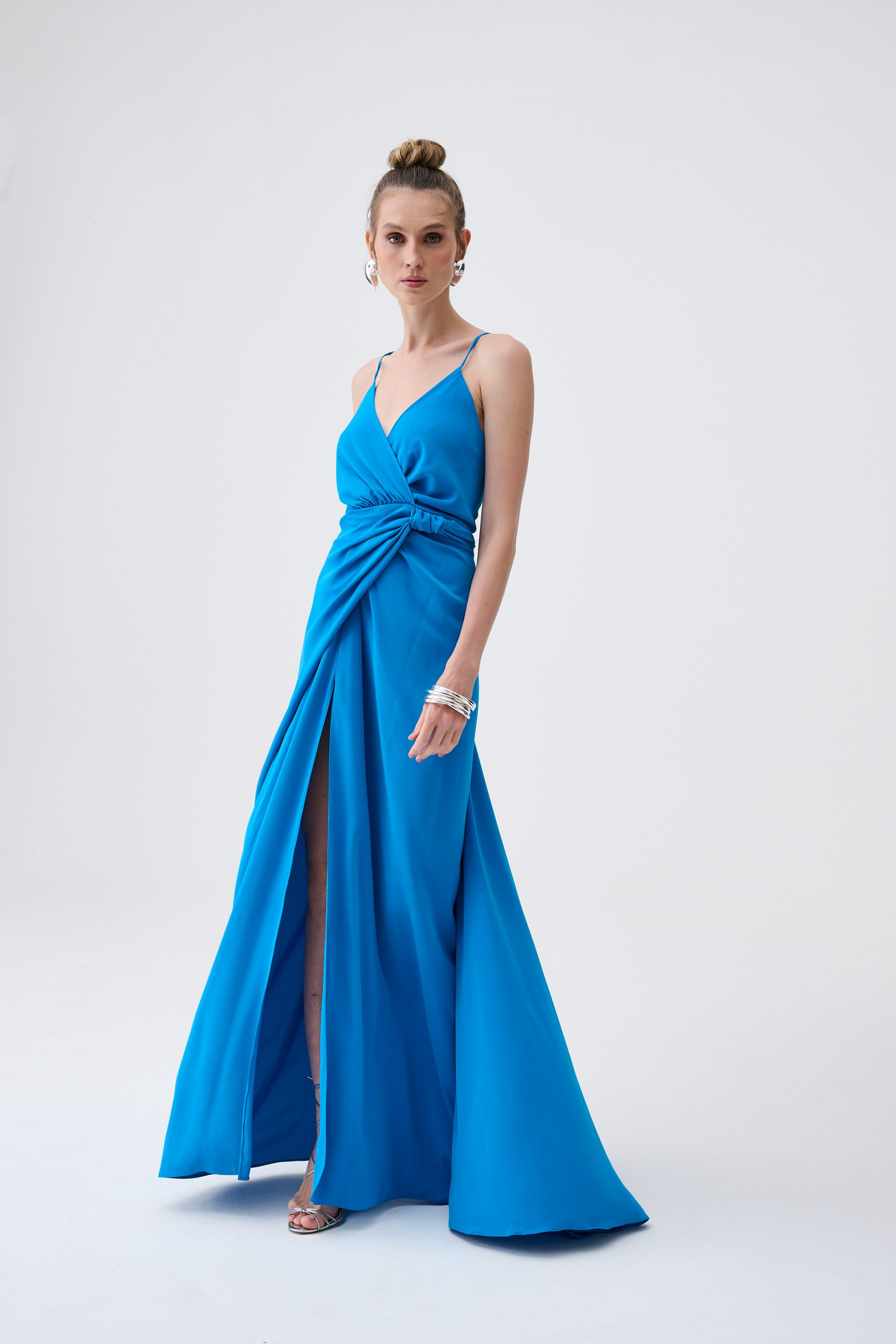 Vestido Pri - Azul Ciano