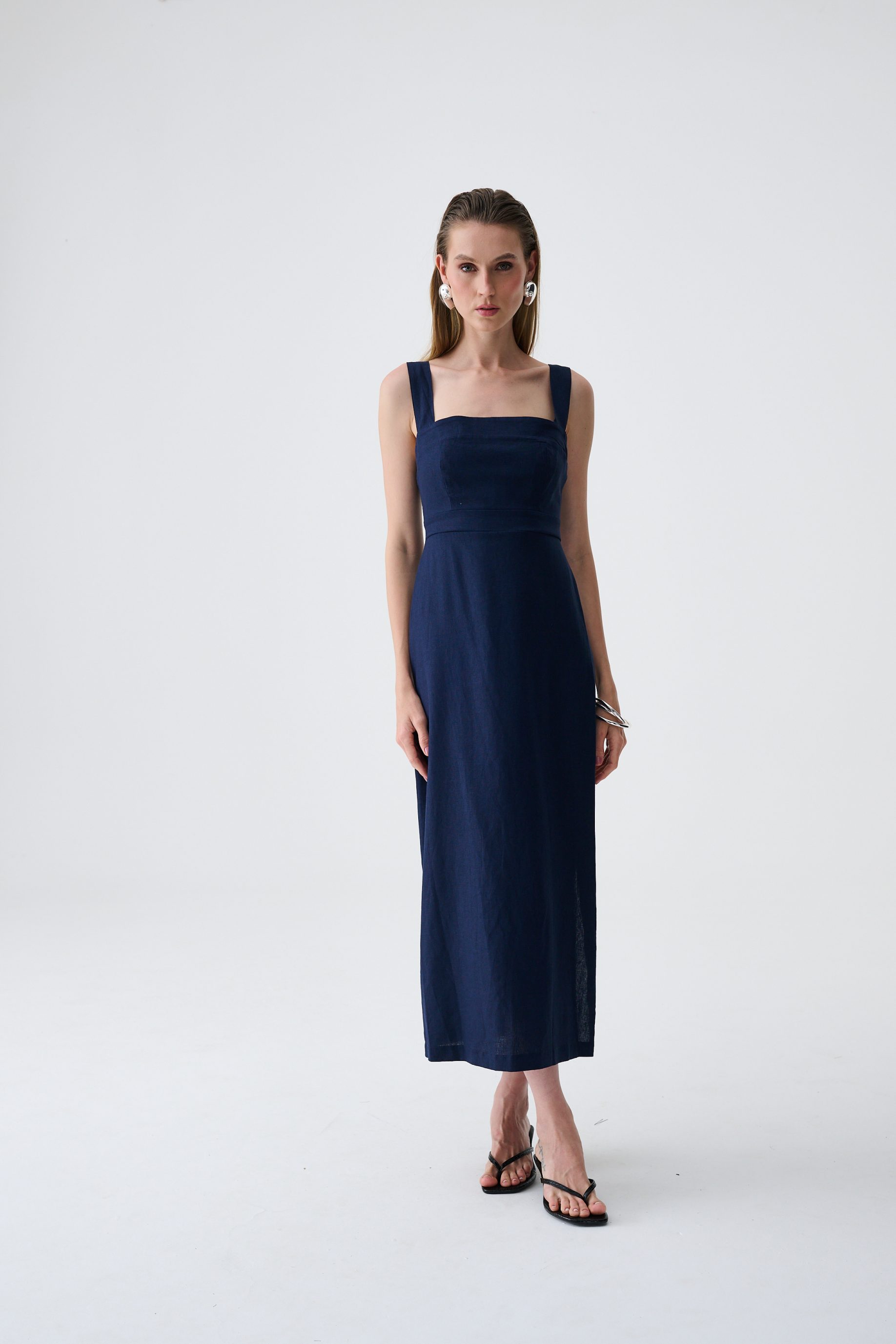 Vestido Paty - Azul Marinho - Imagem 3