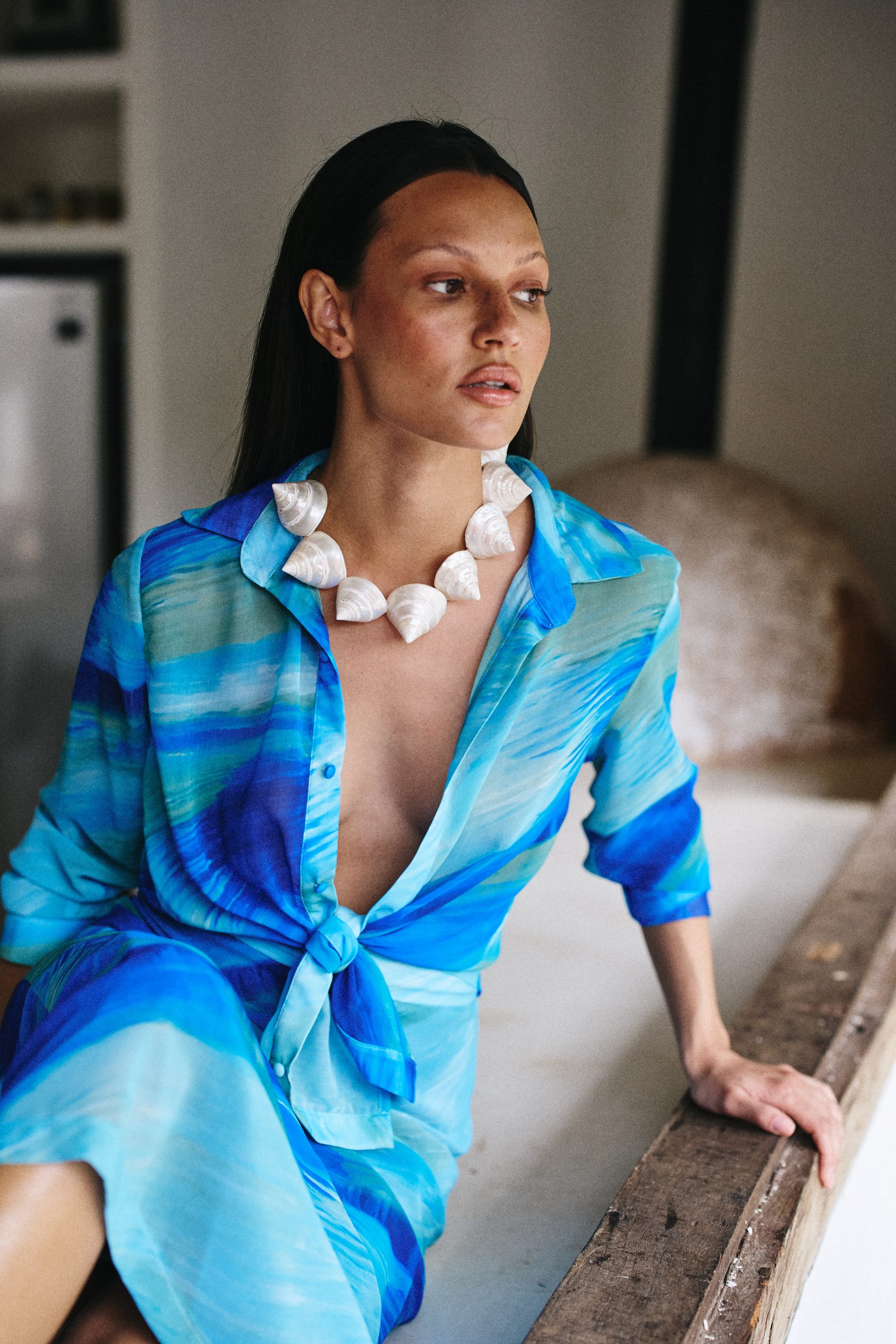 Camisa Estampa Celeste - Imagem 3