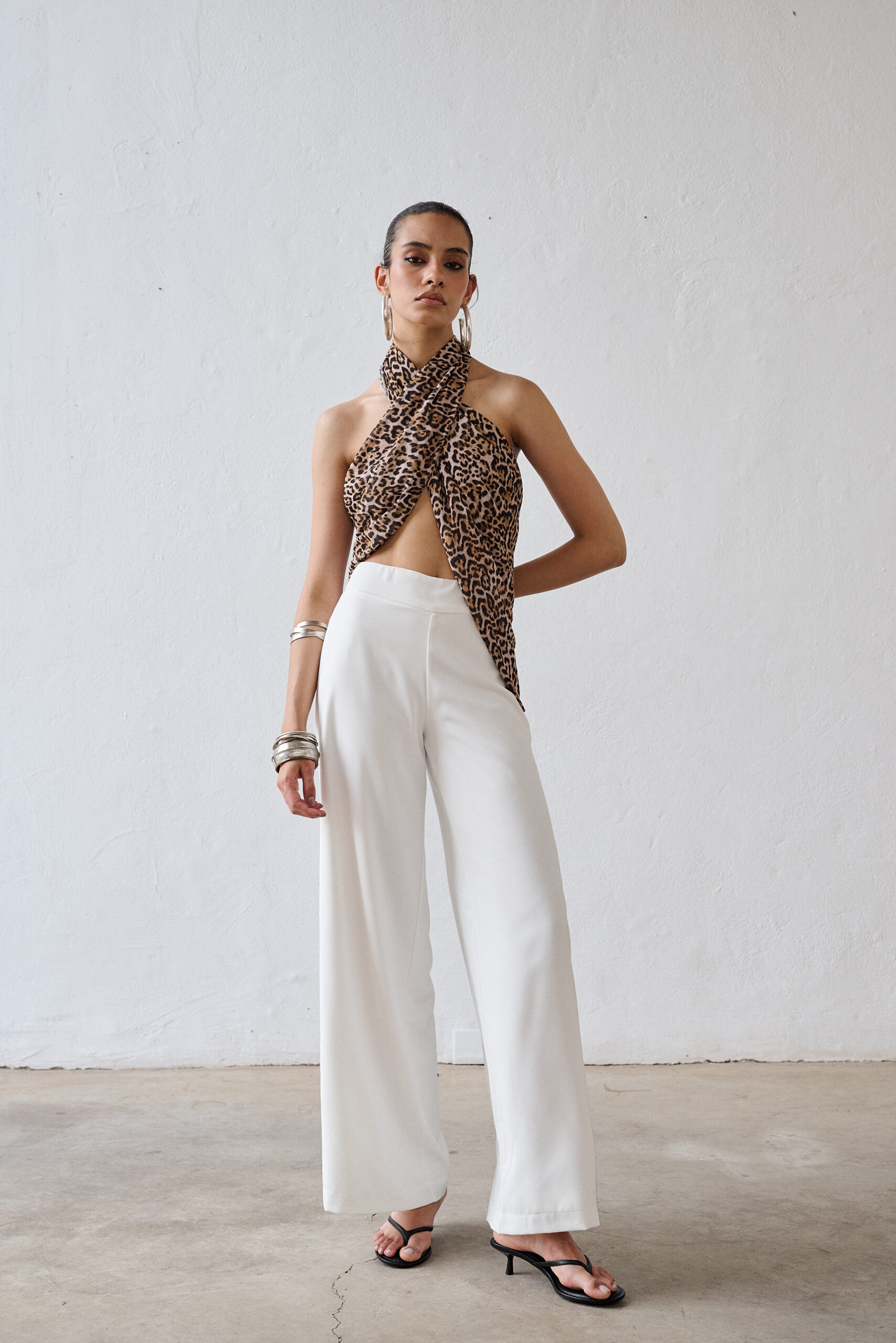 Calça Pantalona Mambo - Branca