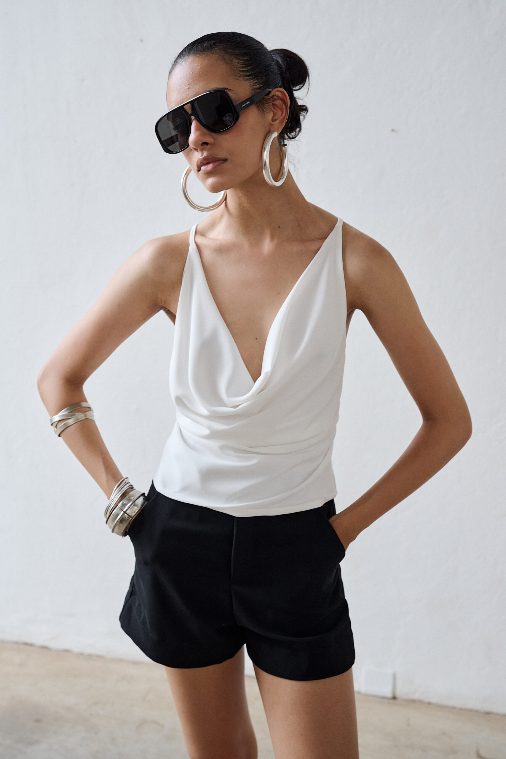 Blusa de Alcinha Jade - Branca