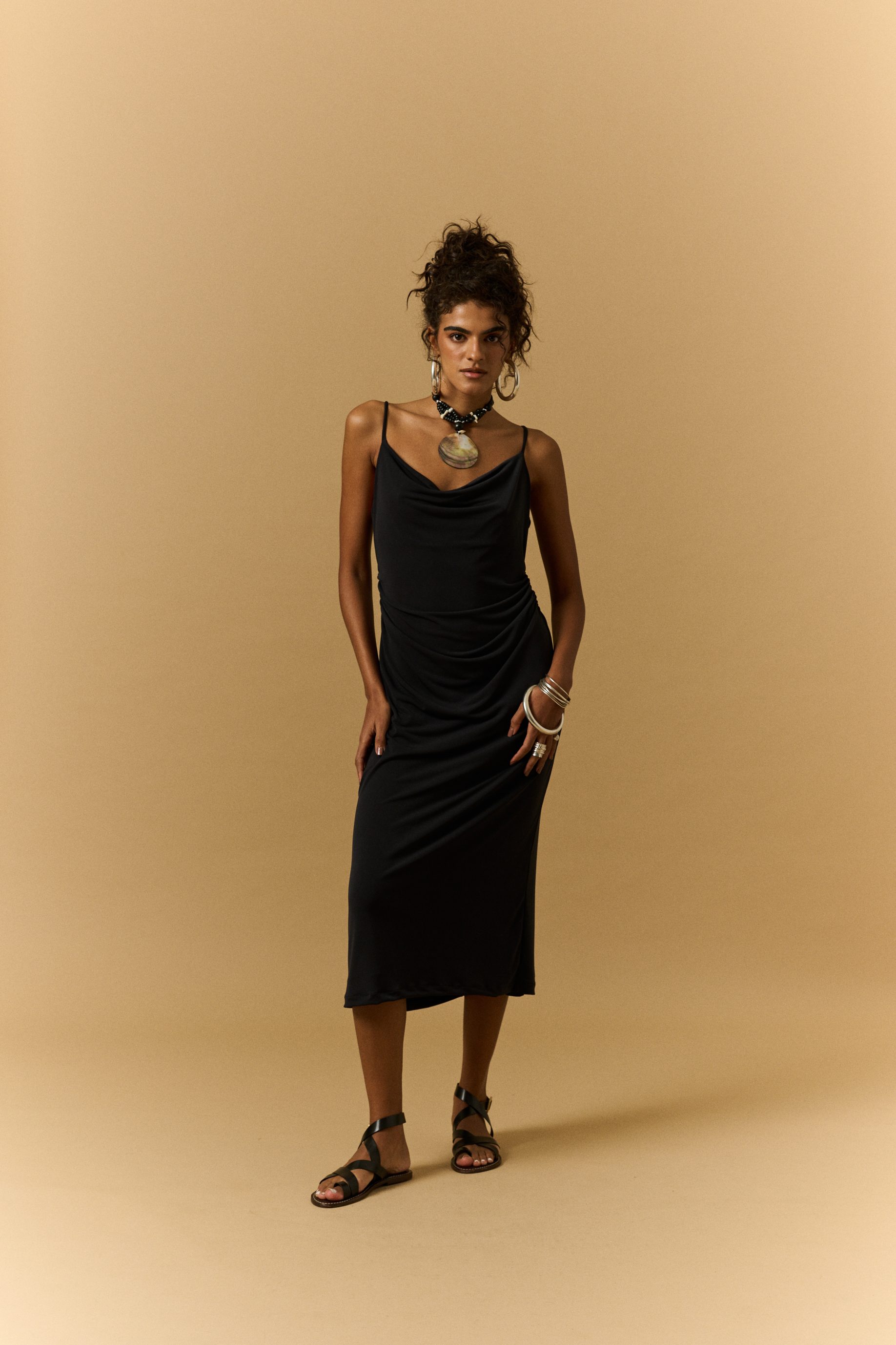 Vestido de Malha Lupita - Preto - Imagem 3