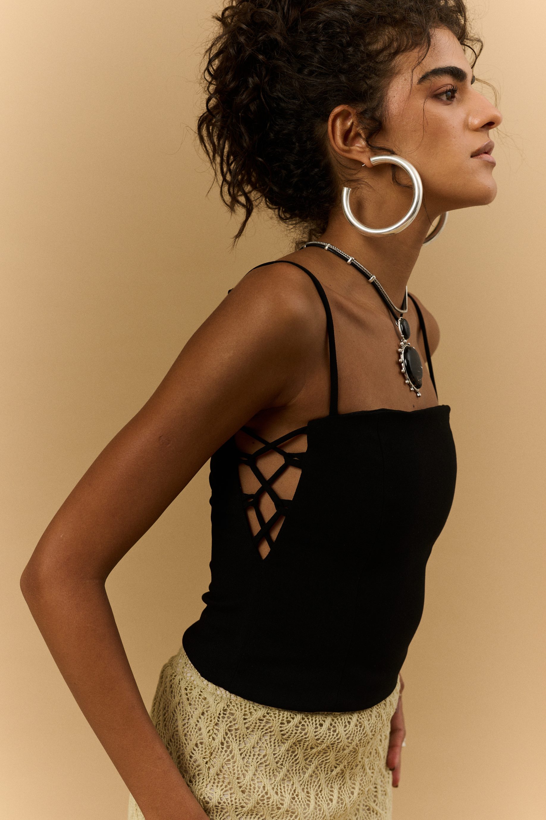 Corset Decote Lateral Isabela - Preto - Imagem 5