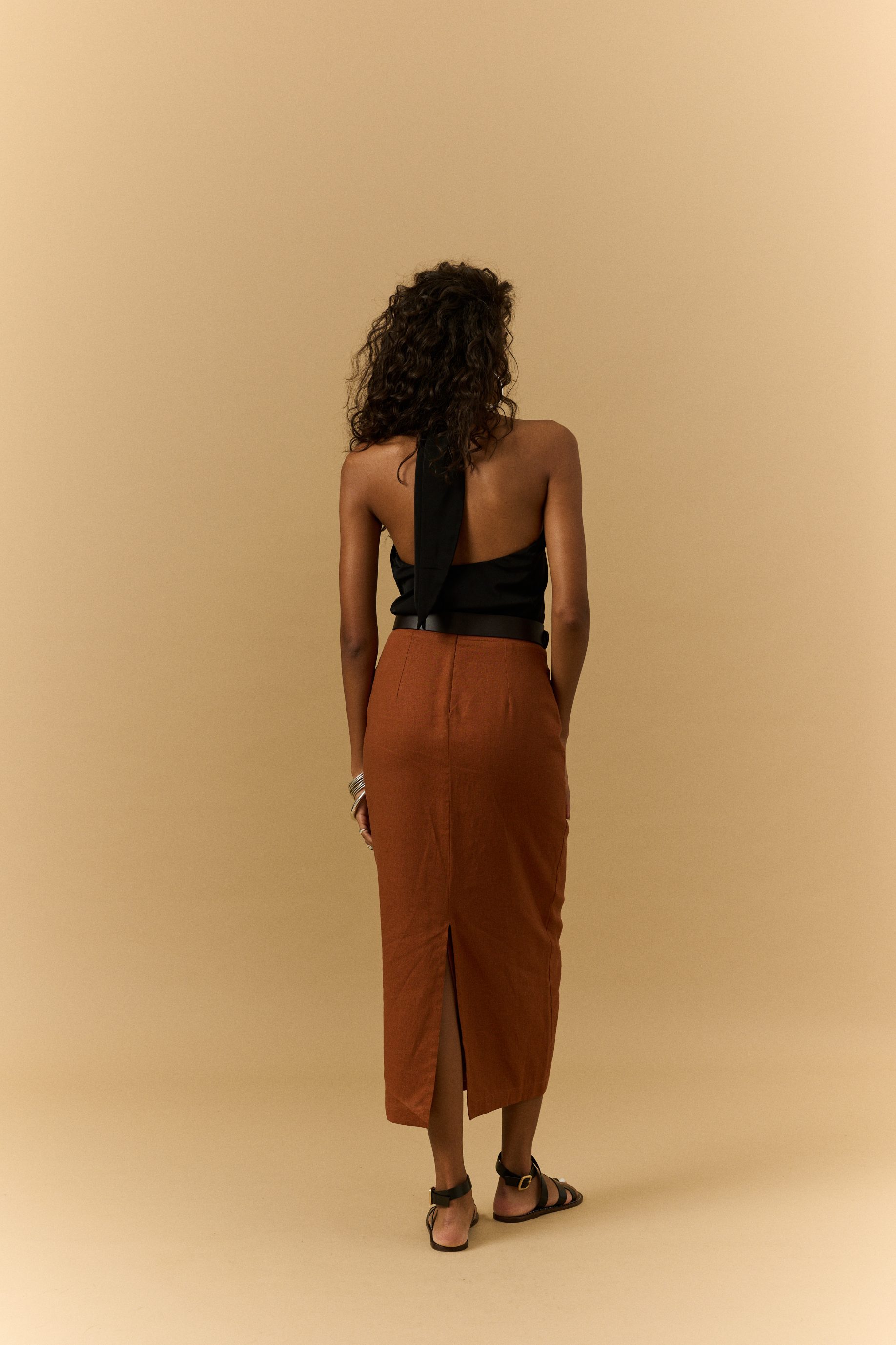 Blusa Amarração Dih - Preta - Imagem 6