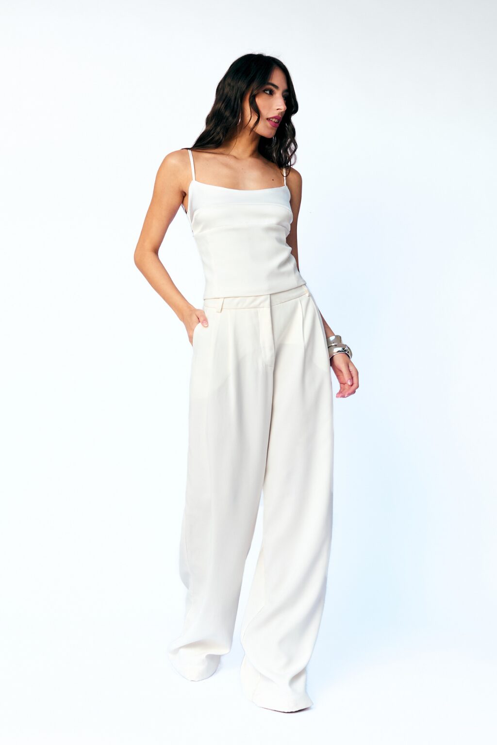 Calça de Alfaiataria Guta - Branca