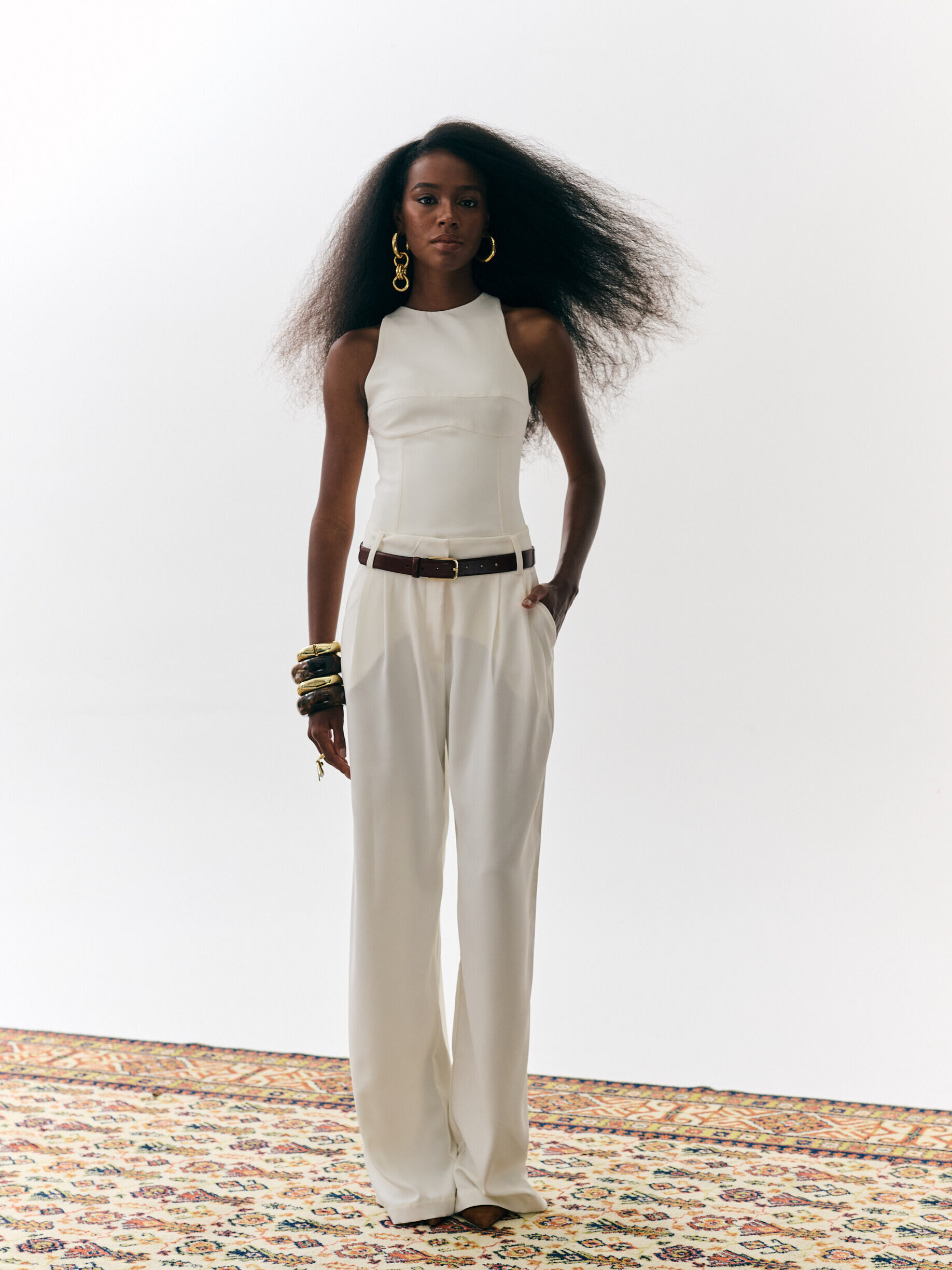 Calça de Alfaiataria Guta - Branca